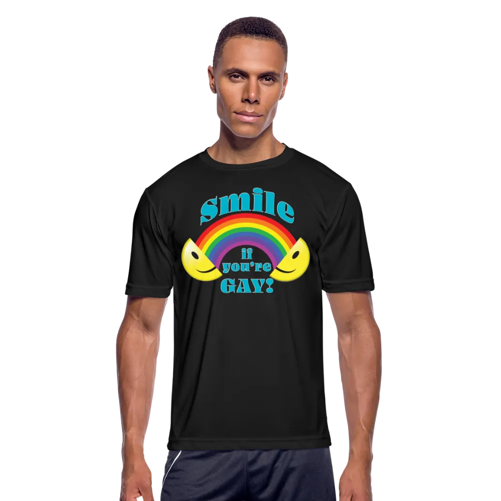 2024 SMILE Men’s Moisture Wicking Performance T-Shirt