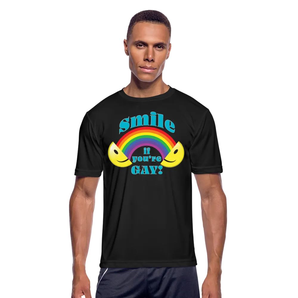 2024 SMILE Men’s Moisture Wicking Performance T-Shirt