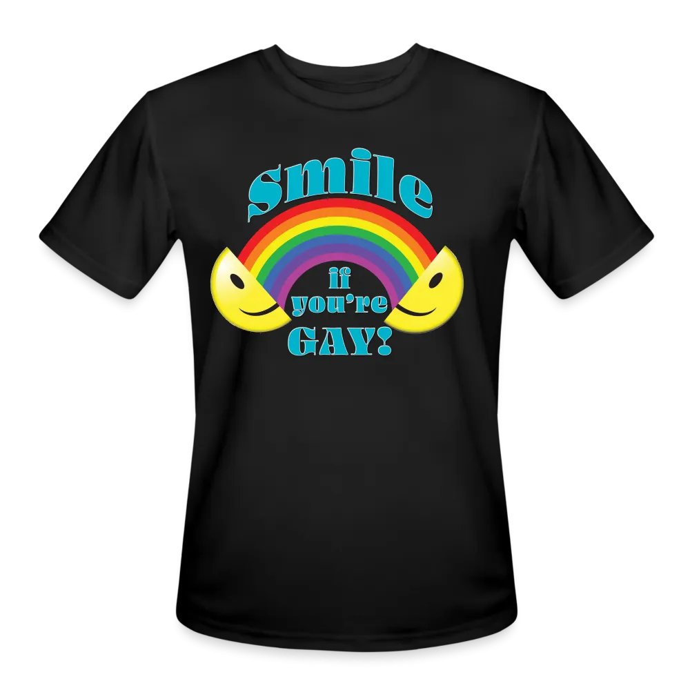 2024 SMILE Men’s Moisture Wicking Performance T-Shirt