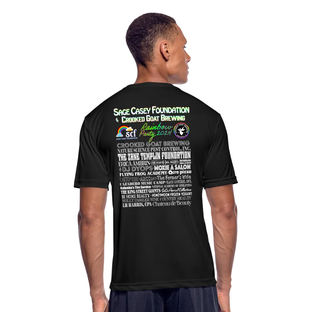 2024 SMILE Men’s Moisture Wicking Performance T-Shirt