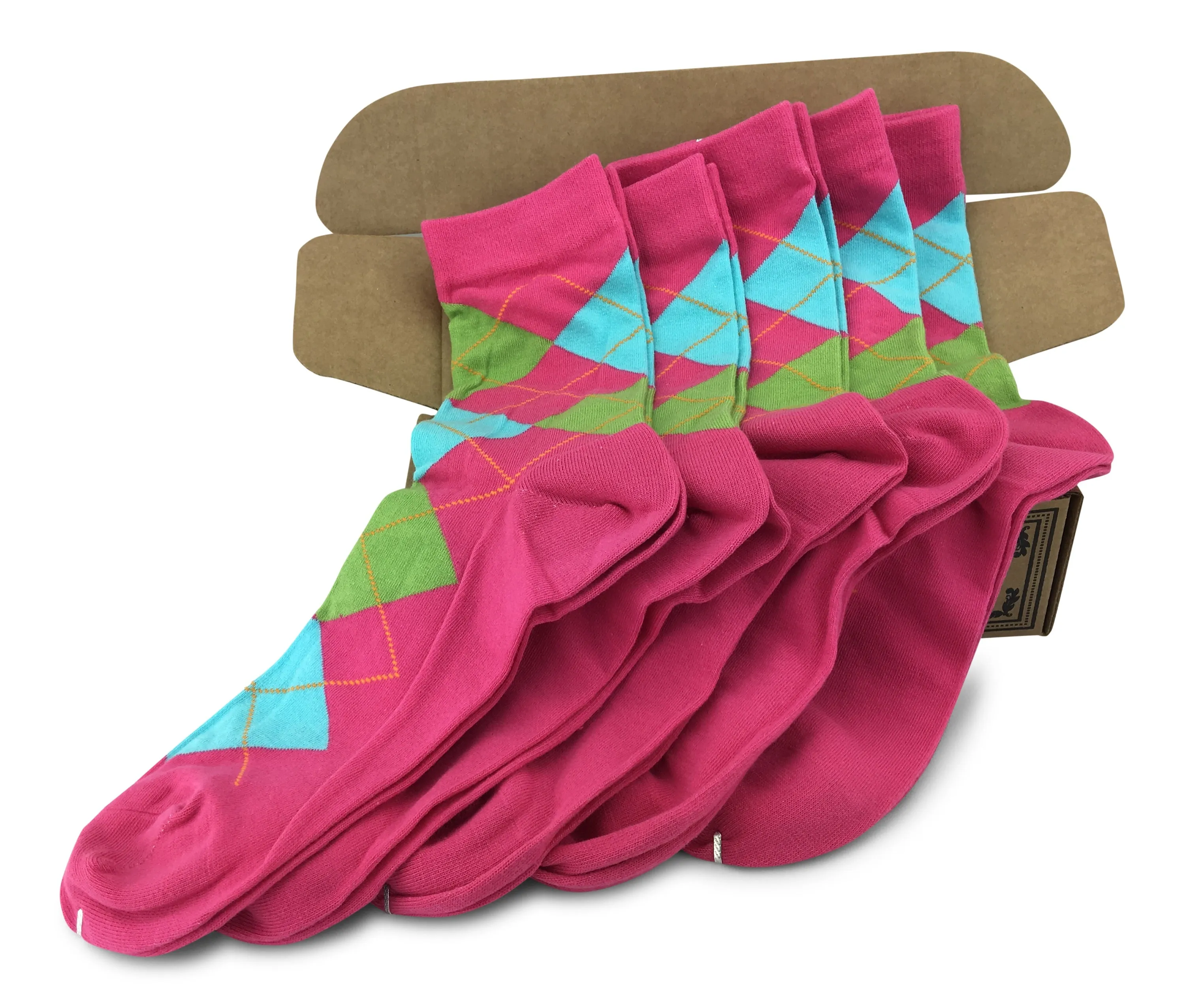 5 Pair Men Matching Fashion Dress Socks Gift Box-Groomsmen Weddings Party Socks
