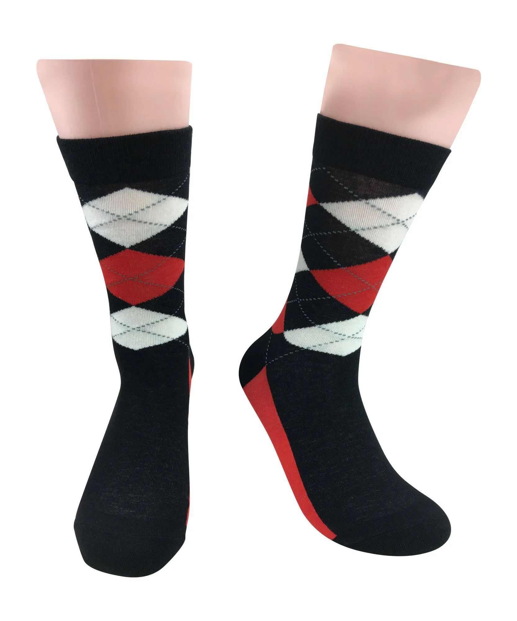 5 Pair Men Matching Fashion Dress Socks Gift Box-Groomsmen Weddings Party Socks