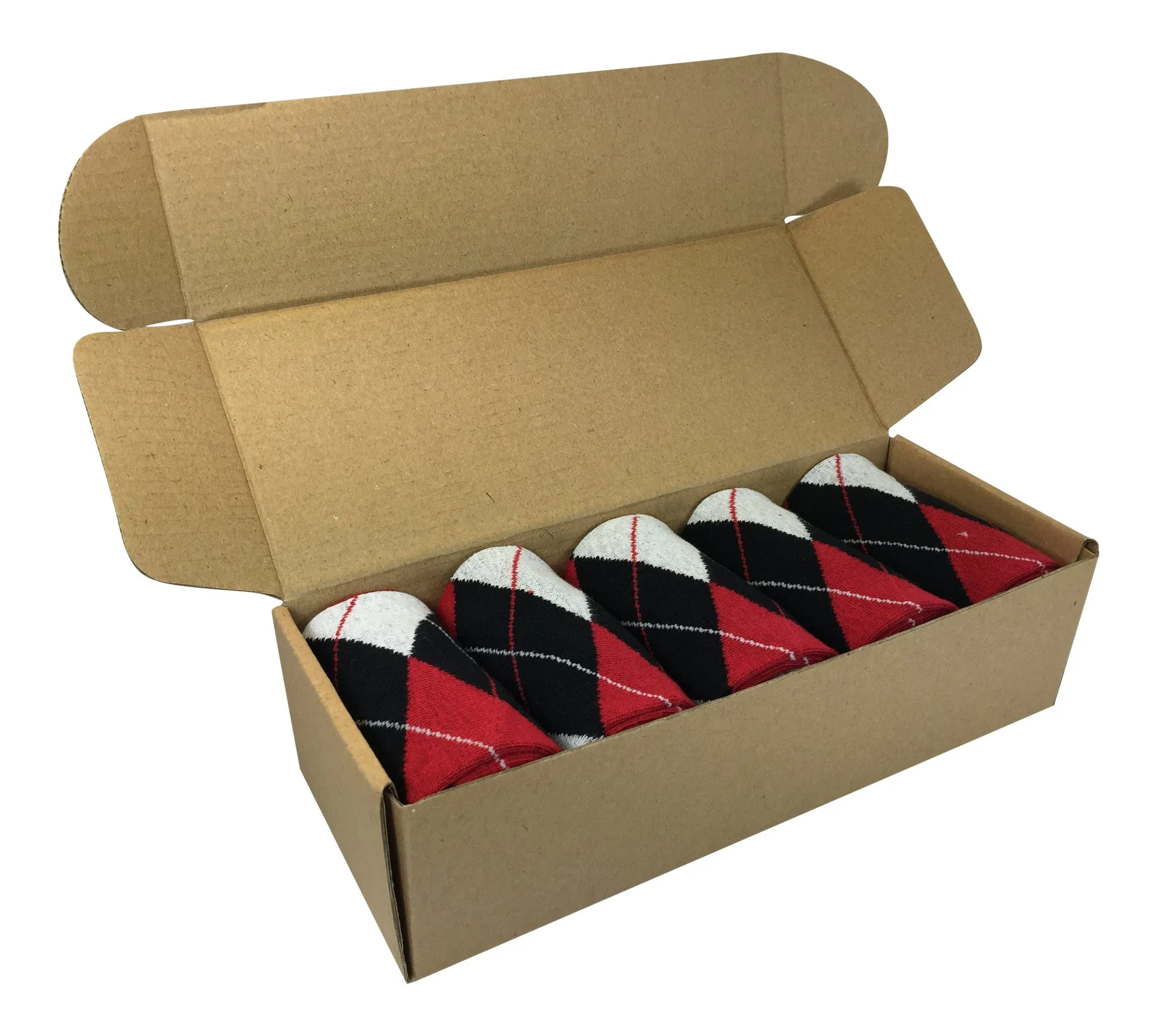 5 Pair Men Matching Fashion Dress Socks Gift Box-Groomsmen Weddings Party Socks