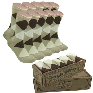 5 Pair Men Matching Fashion Dress Socks Gift Box-Groomsmen Weddings Party Socks