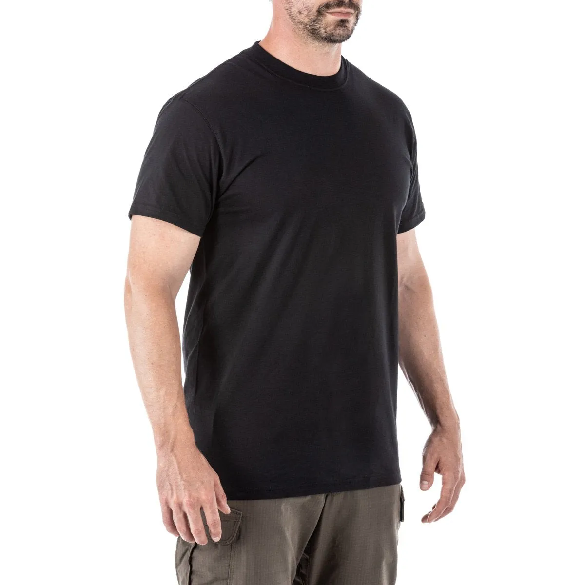5.11 Mens Utili-T Crew Tees Pack of 3 Black