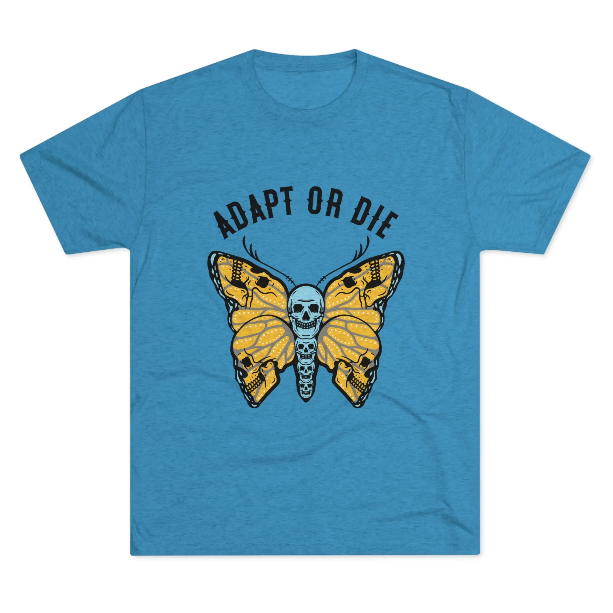 Adapt Or Die Tri-Blend Crew Tee