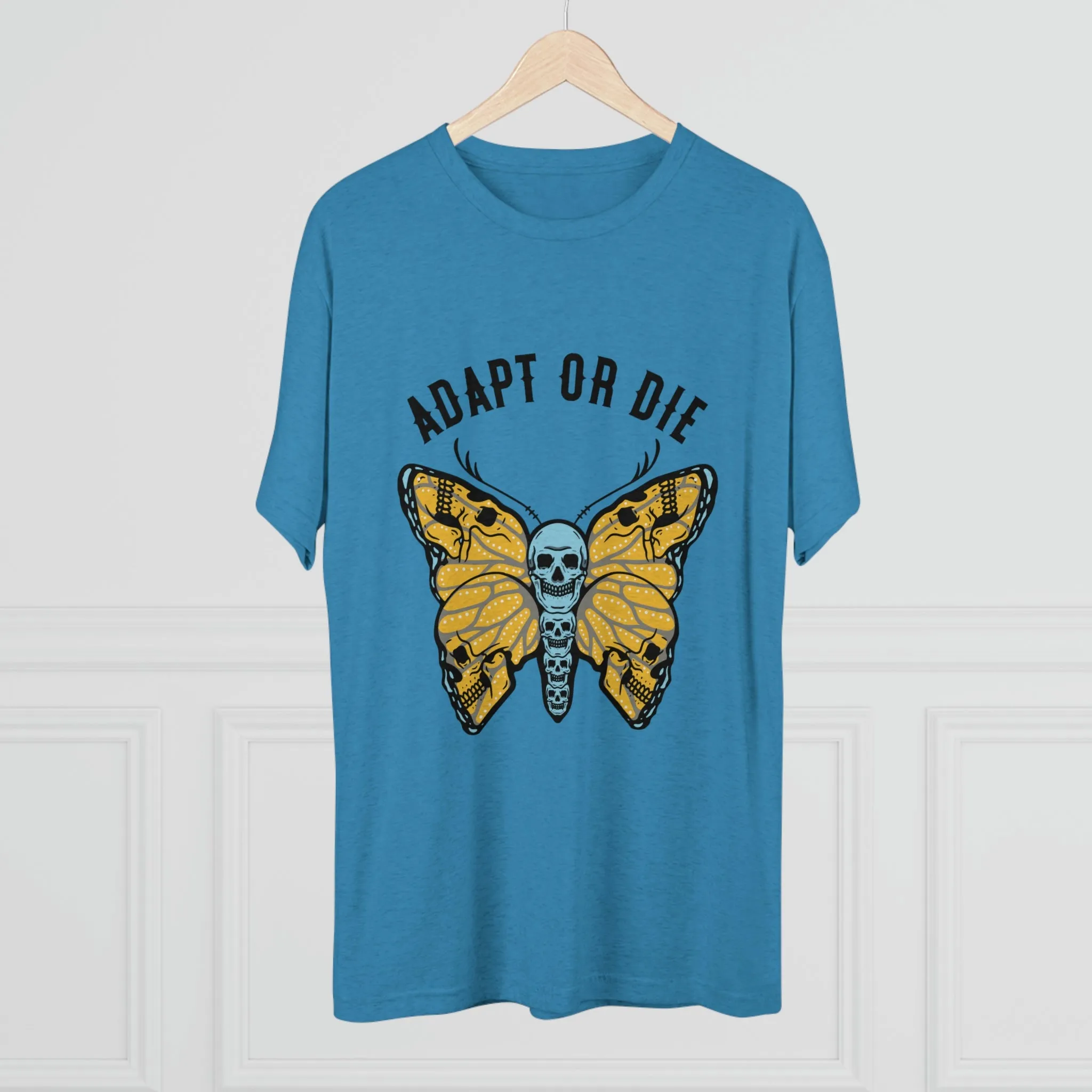 Adapt Or Die Tri-Blend Crew Tee