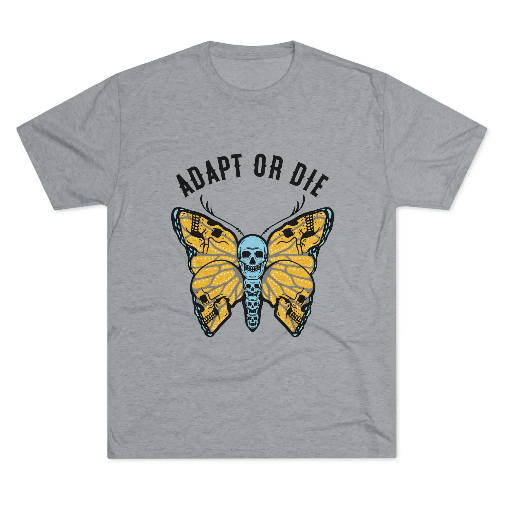 Adapt Or Die Tri-Blend Crew Tee