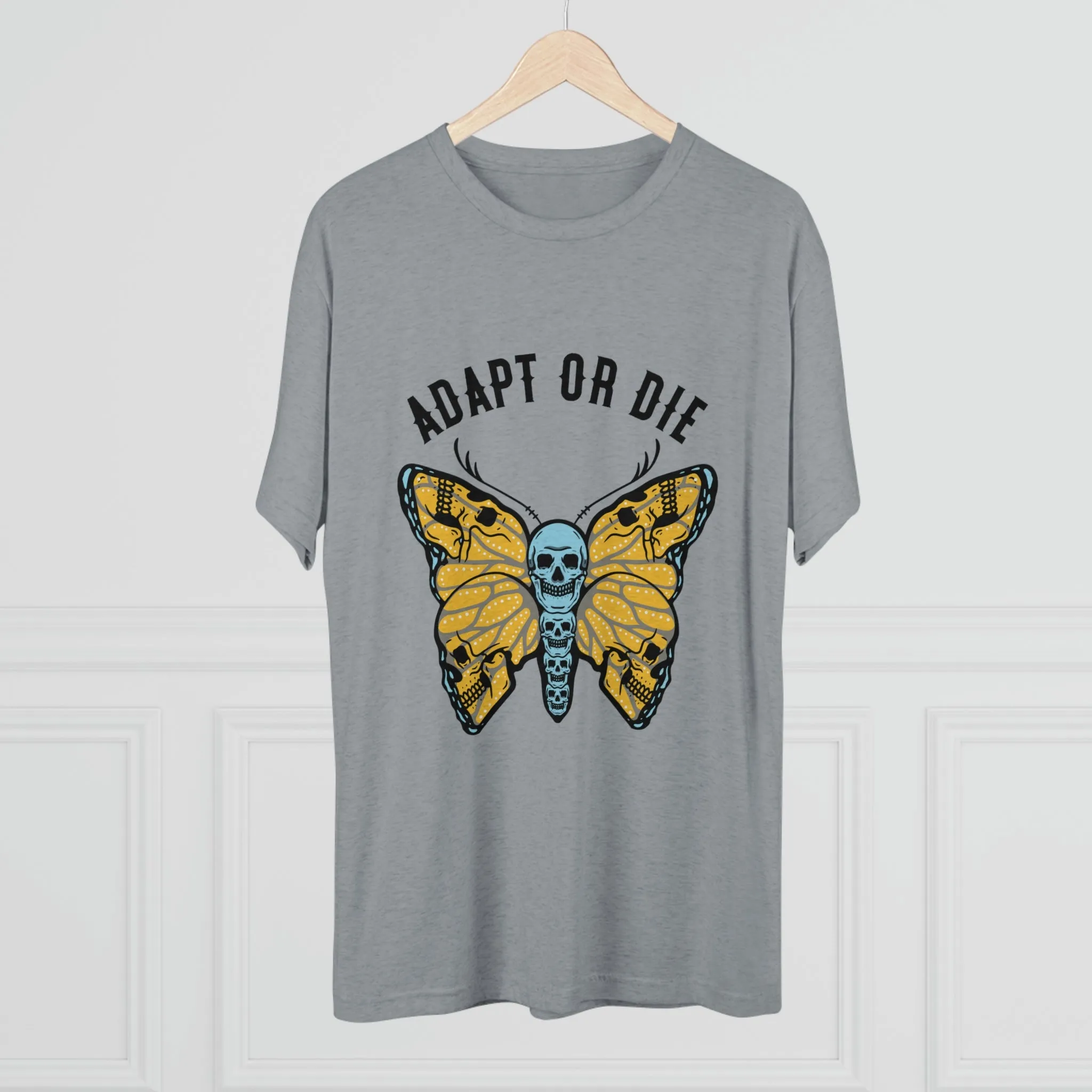Adapt Or Die Tri-Blend Crew Tee