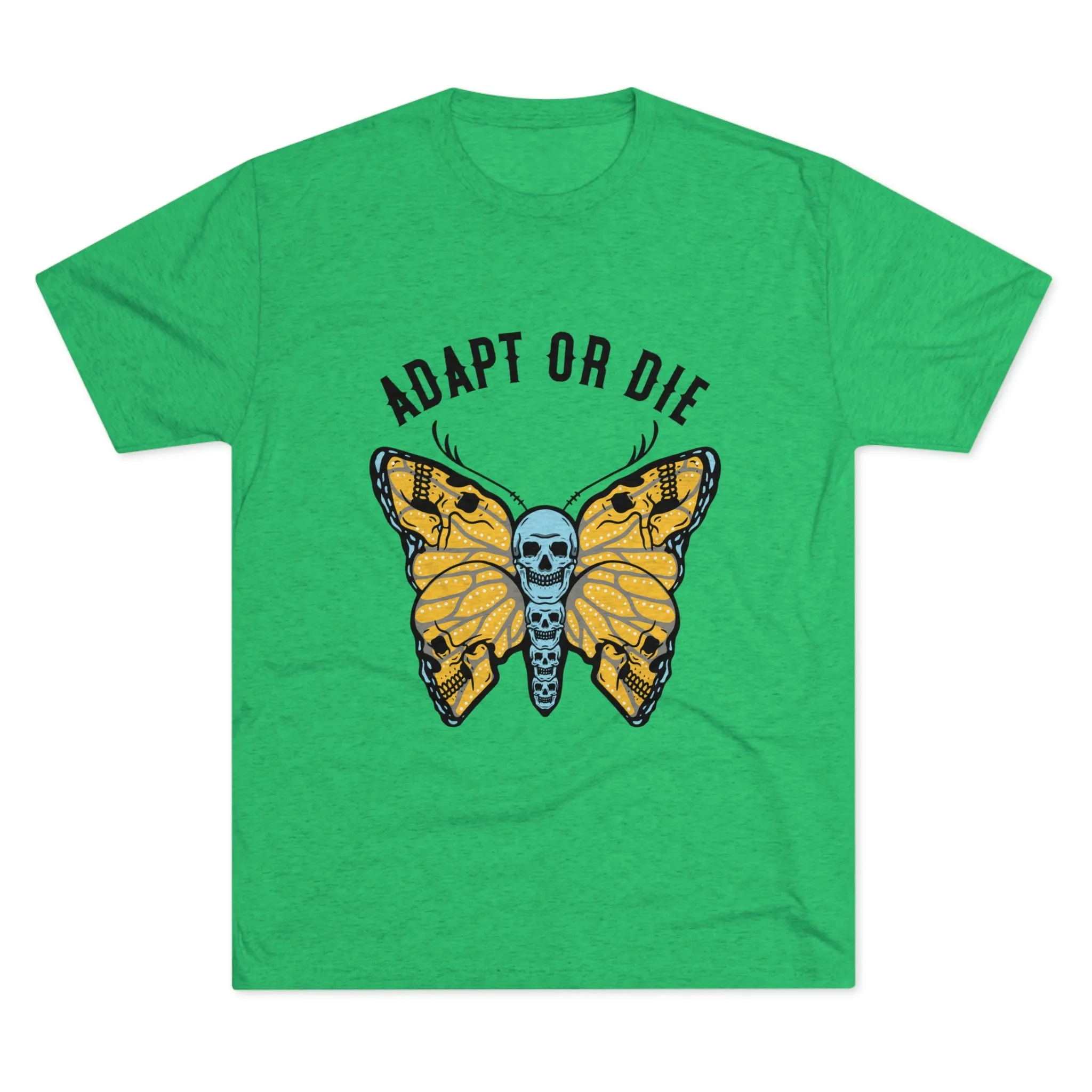 Adapt Or Die Tri-Blend Crew Tee