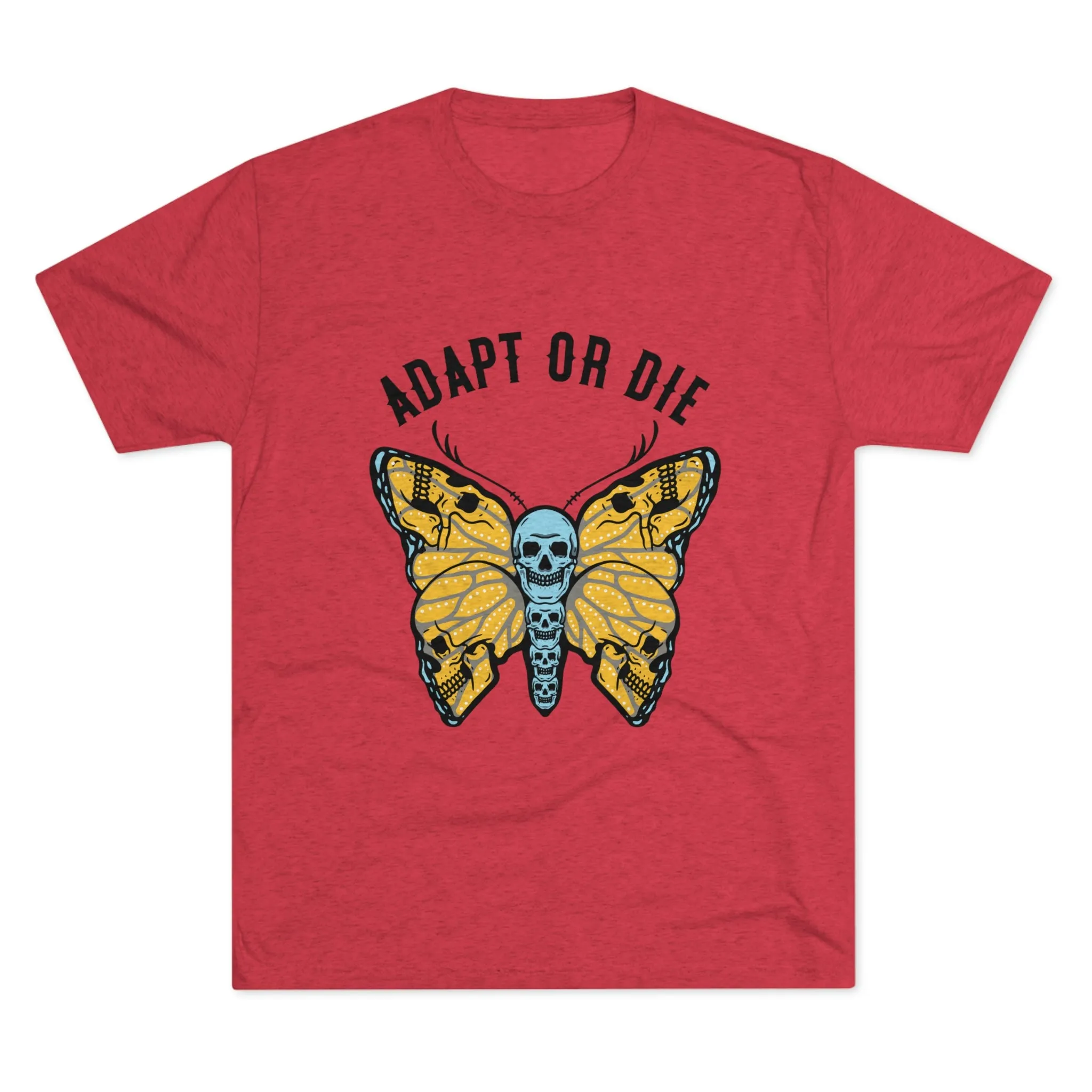 Adapt Or Die Tri-Blend Crew Tee