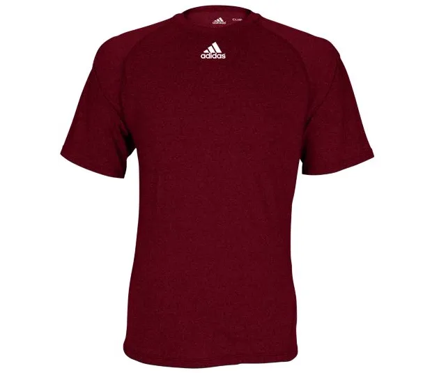 Adidas Climalite Short Sleeve Tee 2996, Maroon