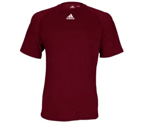 Adidas Climalite Short Sleeve Tee 2996, Maroon