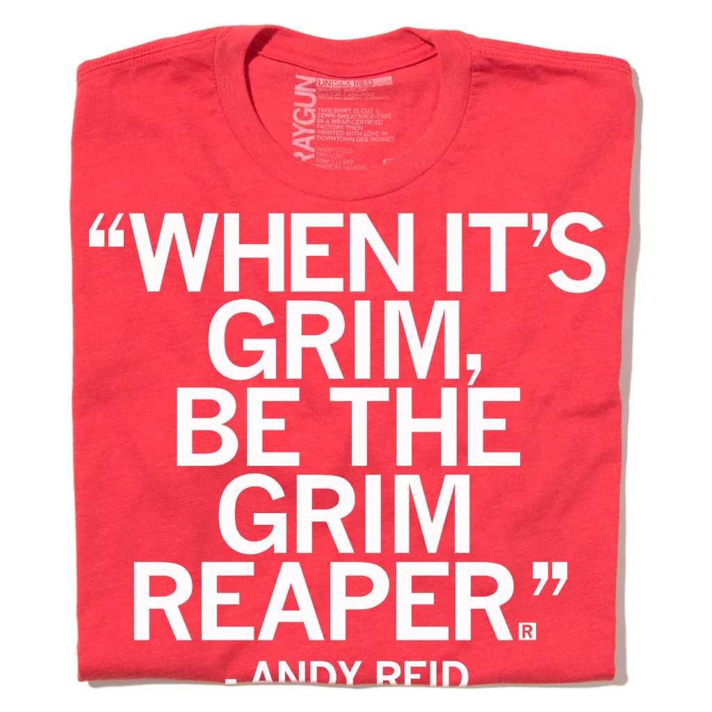 Andy Reid Grim Reaper Red