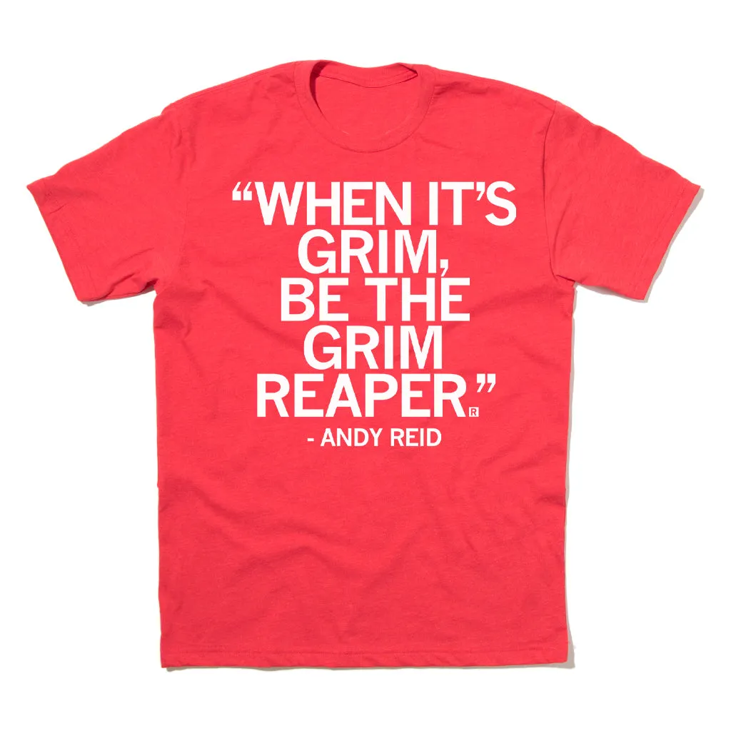 Andy Reid Grim Reaper Red