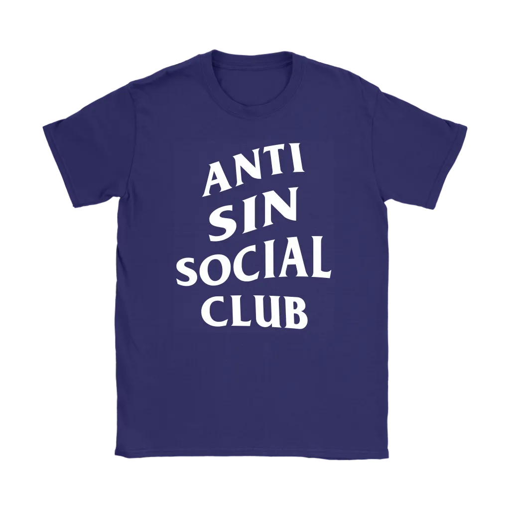 Anti Sin Social Club Women's T-Shirt Part 2