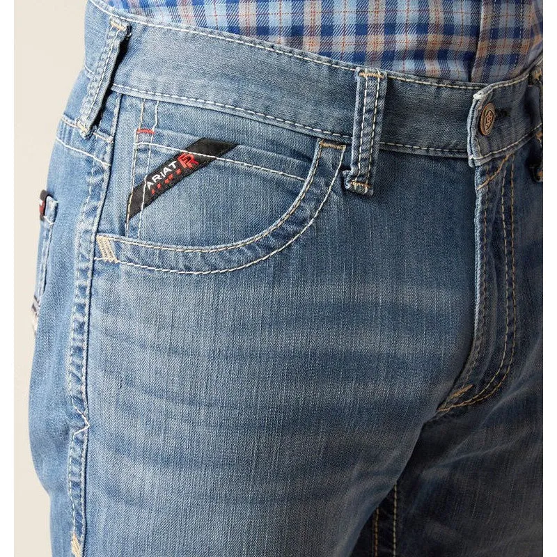 Ariat Men's Flame Resistant M5 DuraStretch DuraLight Straight Jean Miramar - 10051848