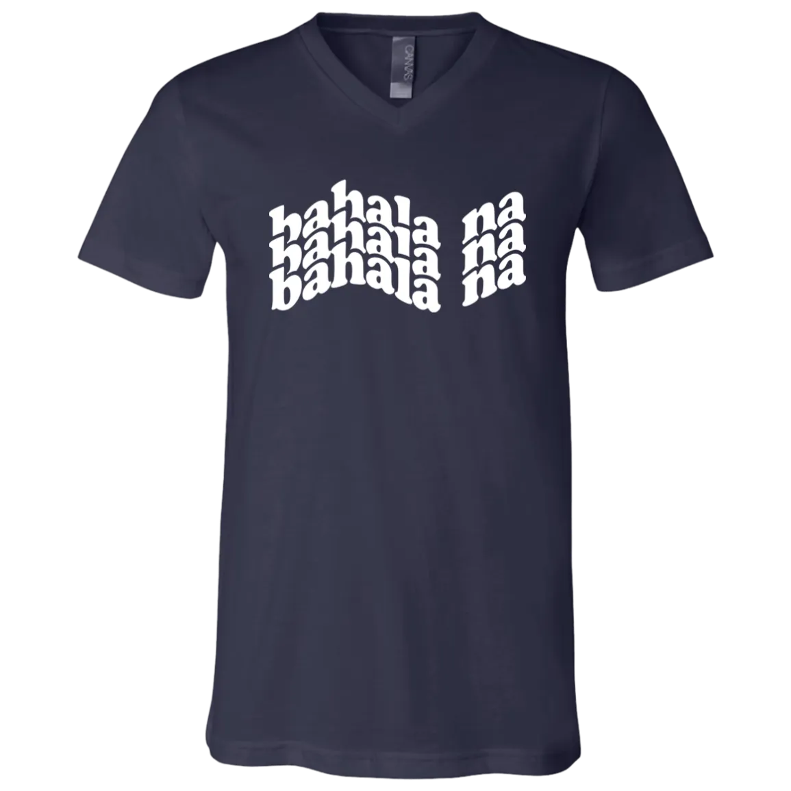 Bahala Na Floating Unisex Jersey V-Neck T-Shirt