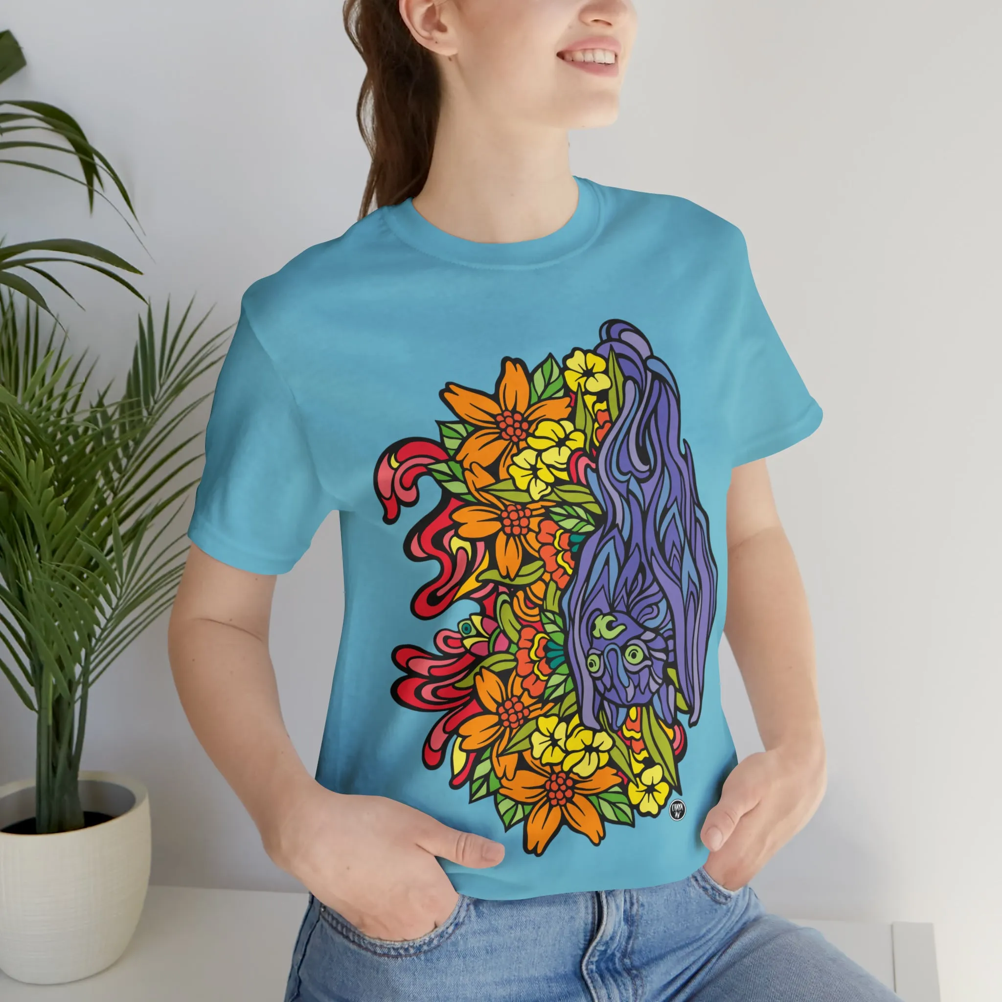 Batanical (OG) by Chaya Av Unisex Short Sleeve T-Shirt DTG (16 Colors Available)