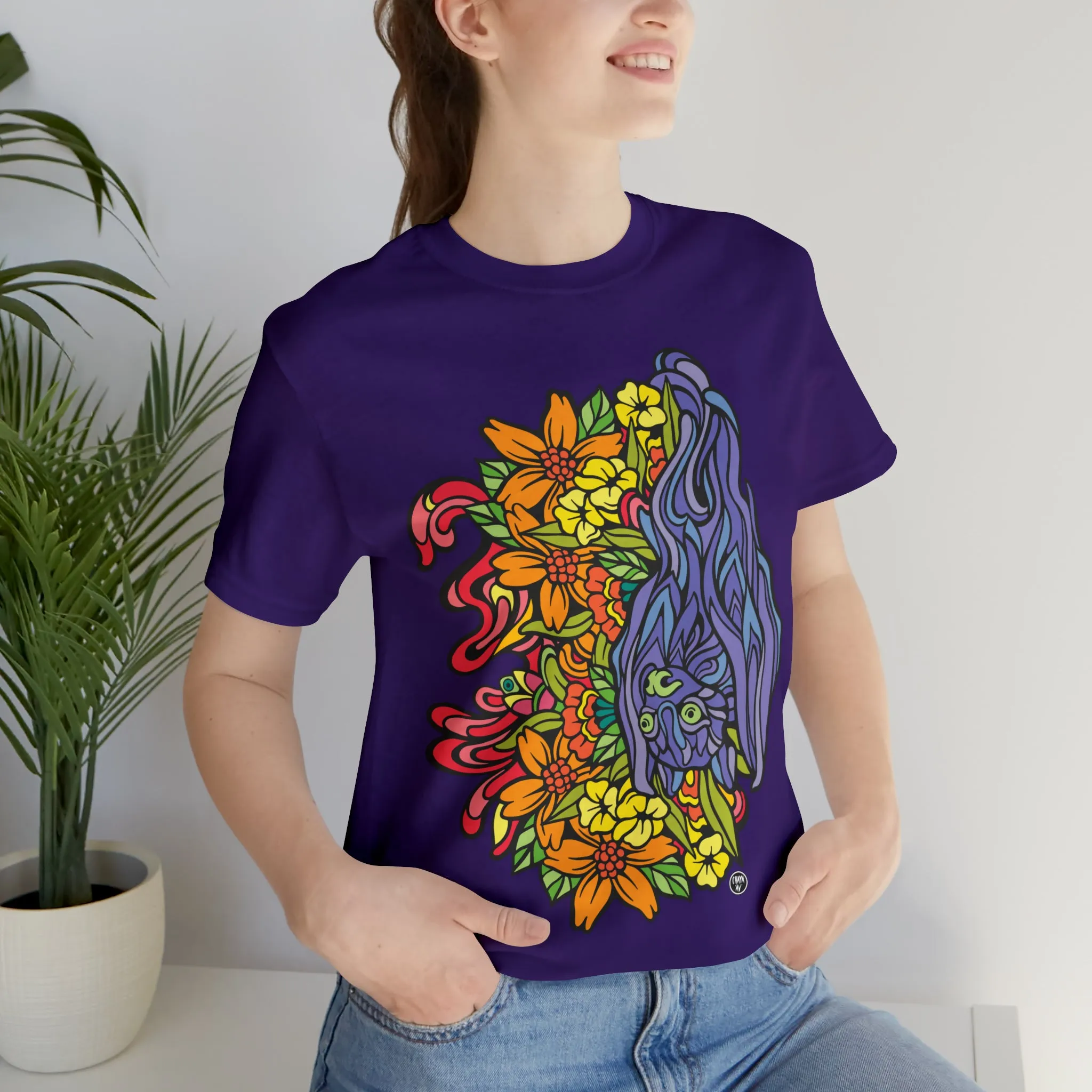 Batanical (OG) by Chaya Av Unisex Short Sleeve T-Shirt DTG (16 Colors Available)