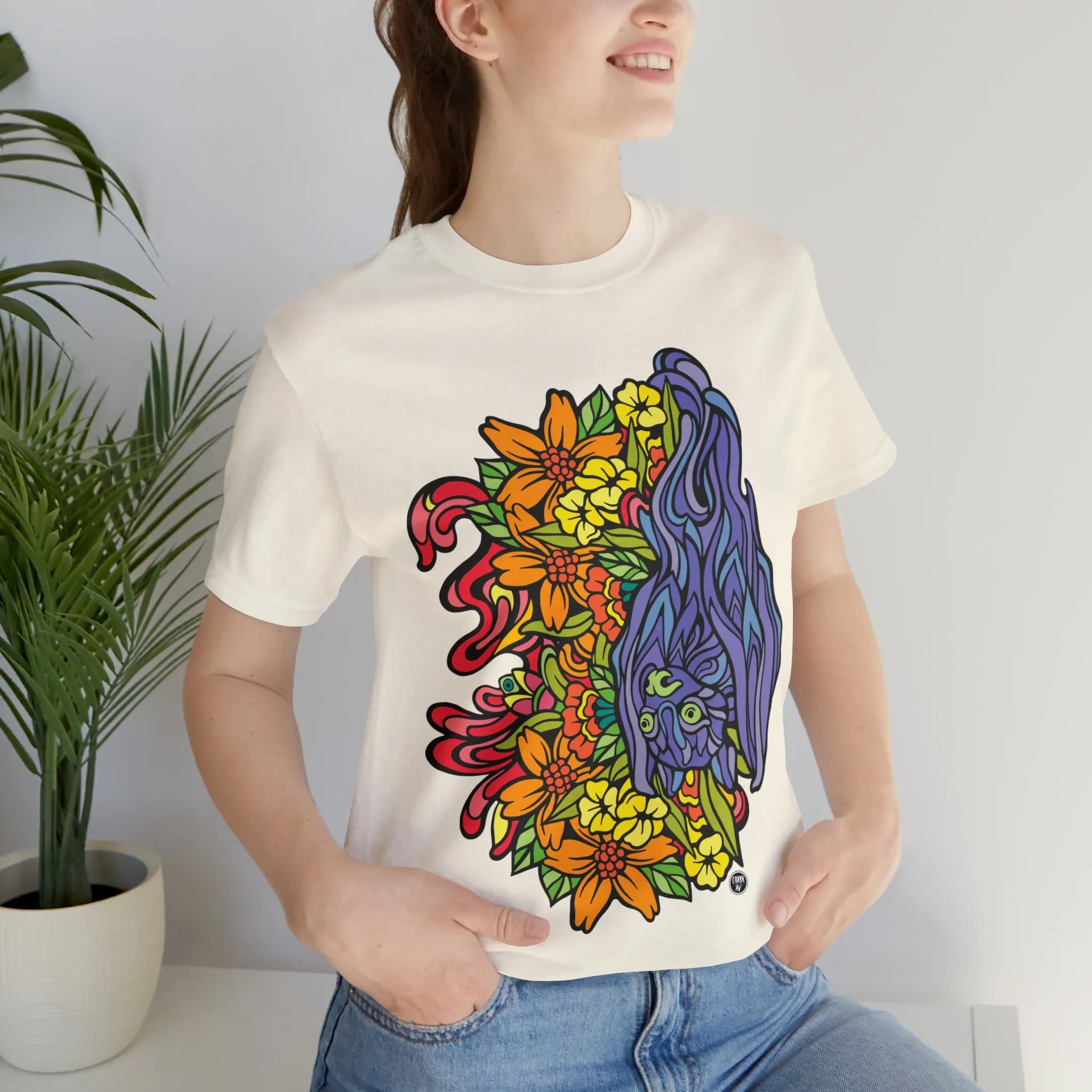 Batanical (OG) by Chaya Av Unisex Short Sleeve T-Shirt DTG (16 Colors Available)