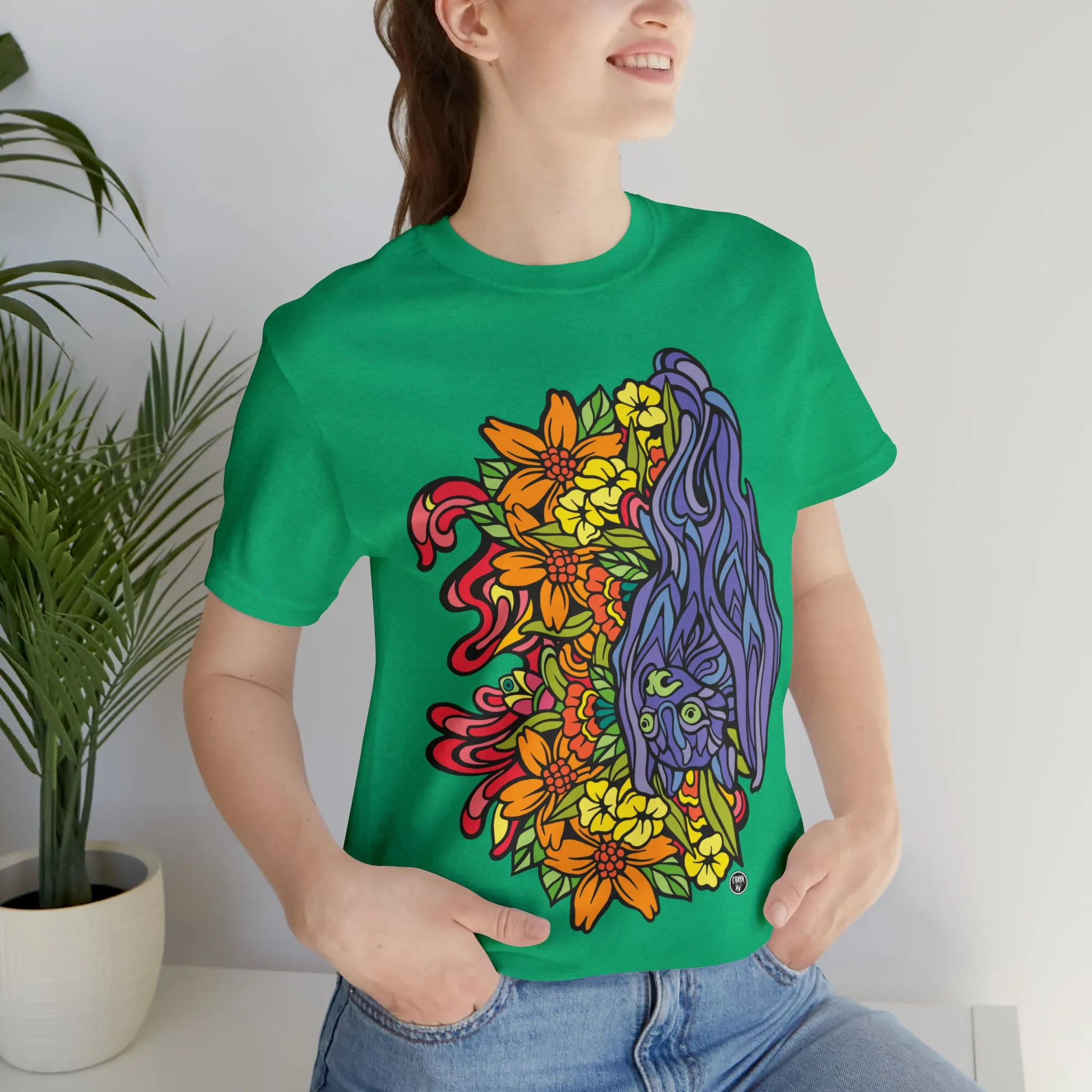 Batanical (OG) by Chaya Av Unisex Short Sleeve T-Shirt DTG (16 Colors Available)