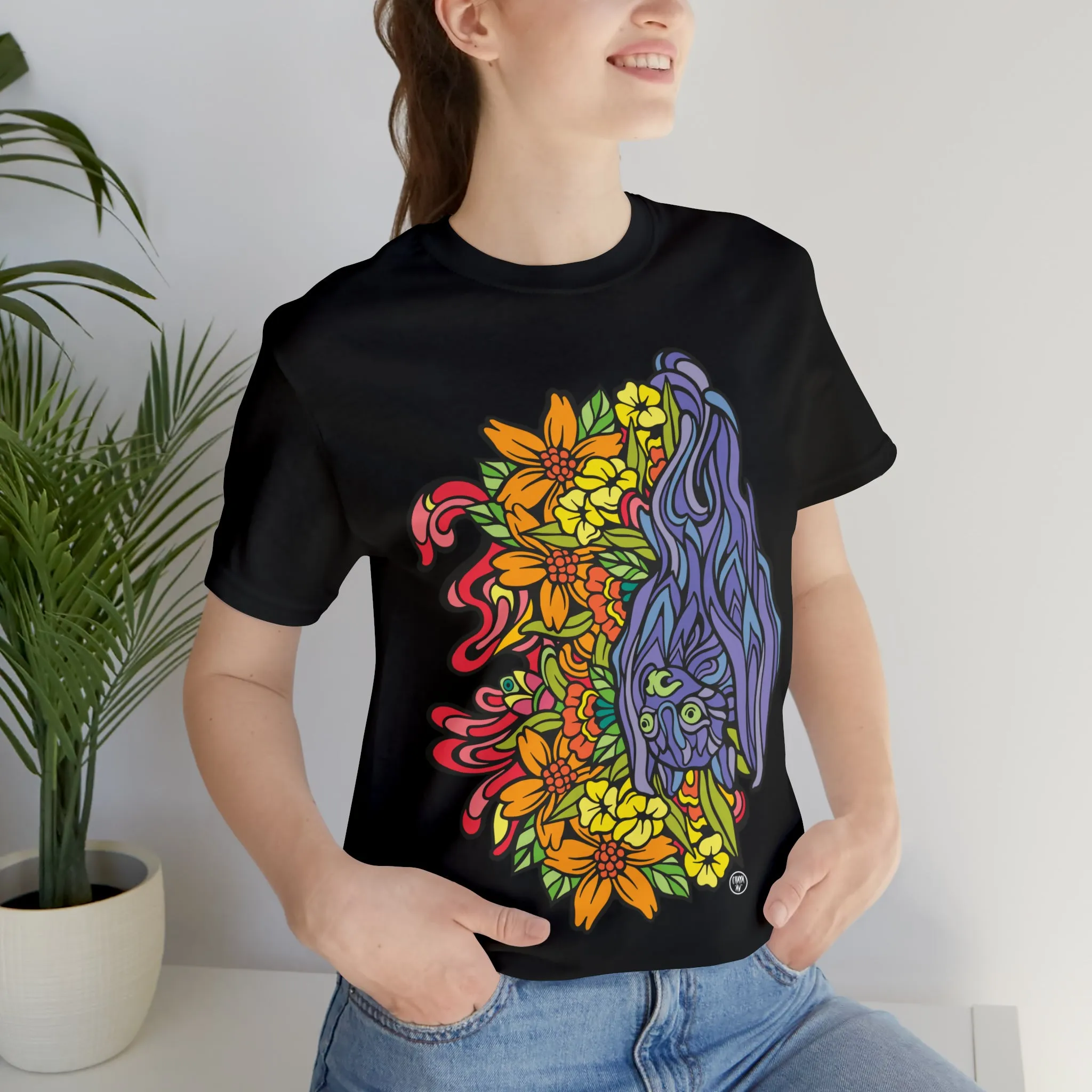 Batanical (OG) by Chaya Av Unisex Short Sleeve T-Shirt DTG (16 Colors Available)