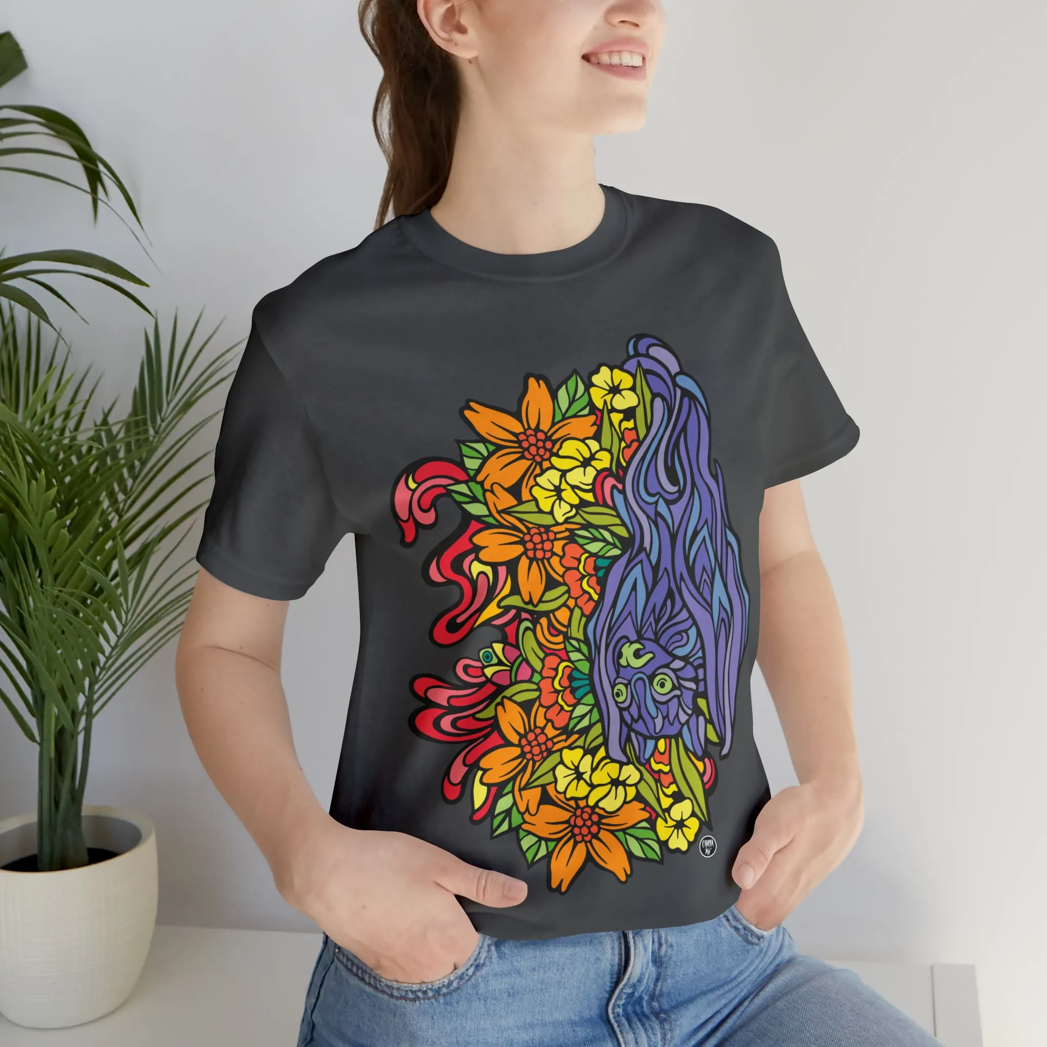 Batanical (OG) by Chaya Av Unisex Short Sleeve T-Shirt DTG (16 Colors Available)