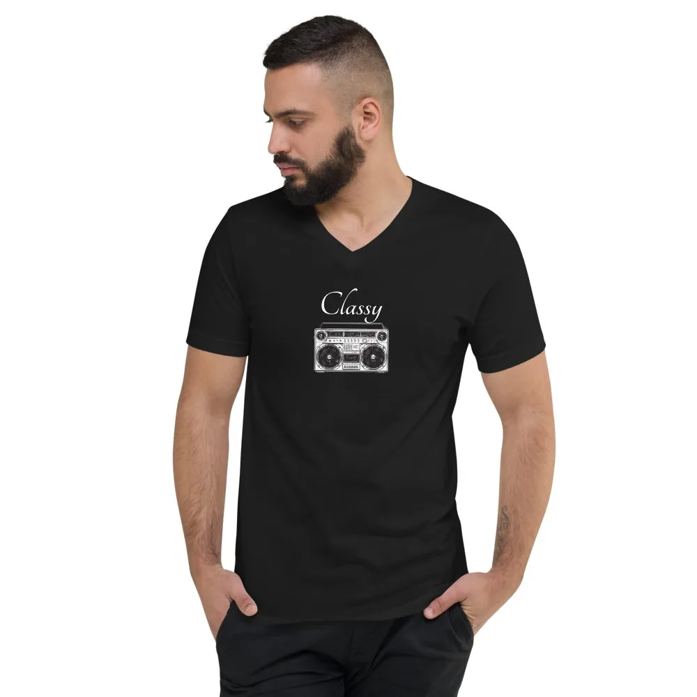 Be Extra! Classy Short Sleeve V-Neck T-Shirt