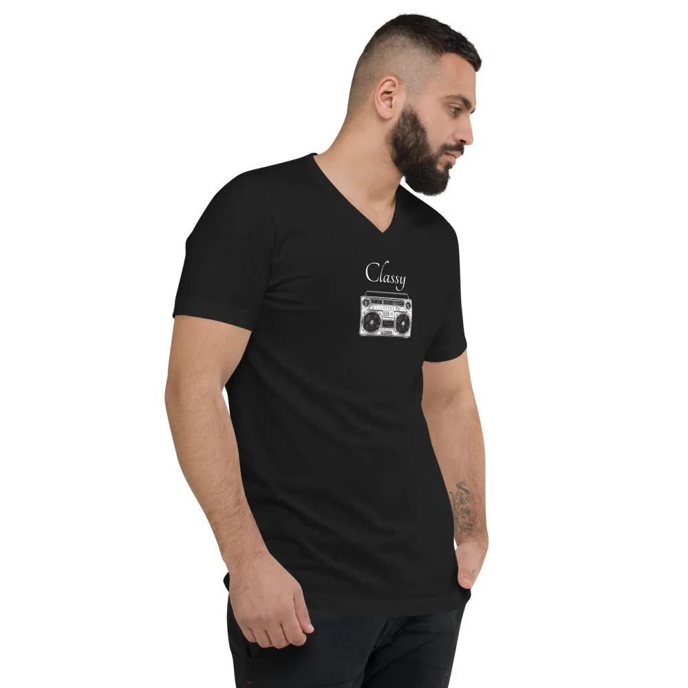 Be Extra! Classy Short Sleeve V-Neck T-Shirt