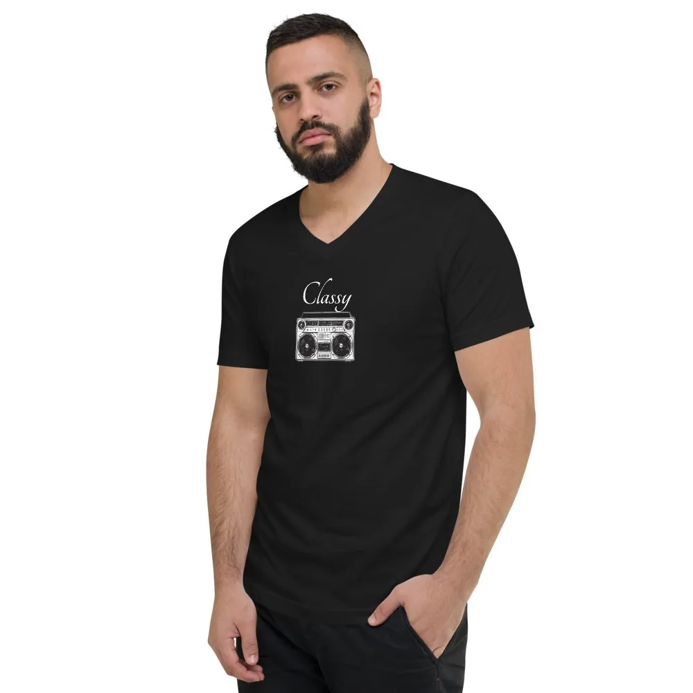 Be Extra! Classy Short Sleeve V-Neck T-Shirt