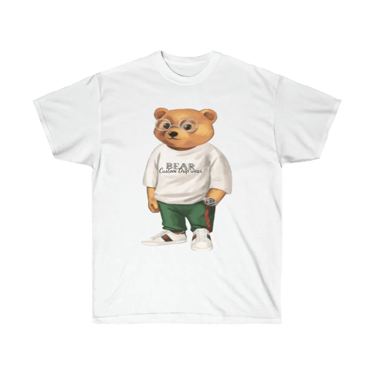 Bear Unisex Tee, Custom bear t-shirt, Graphic t-shirt, swag bear t-shirt