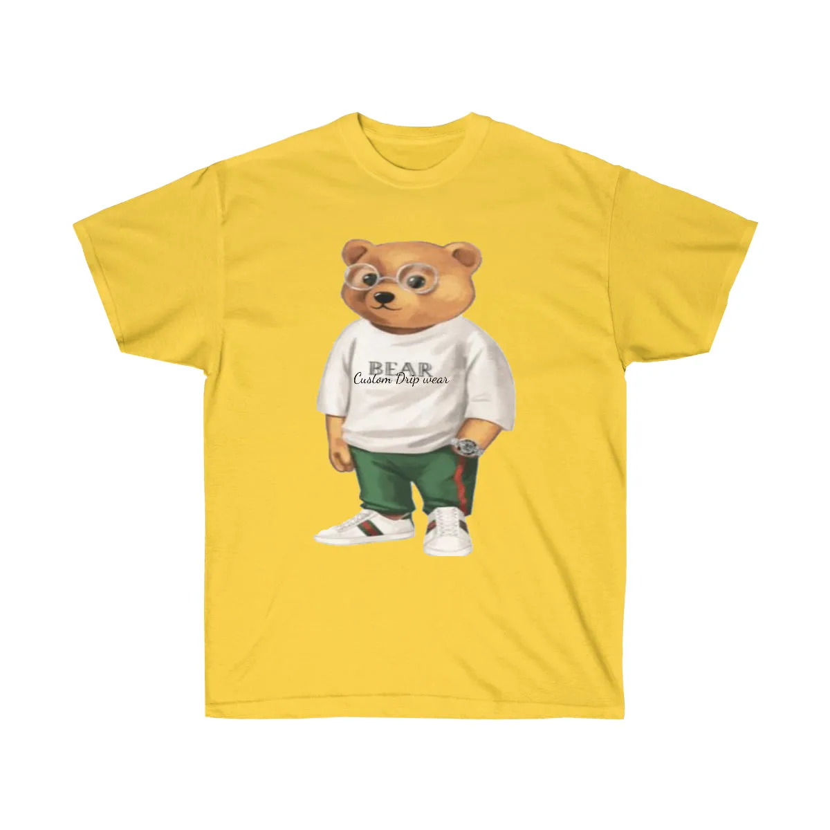Bear Unisex Tee, Custom bear t-shirt, Graphic t-shirt, swag bear t-shirt