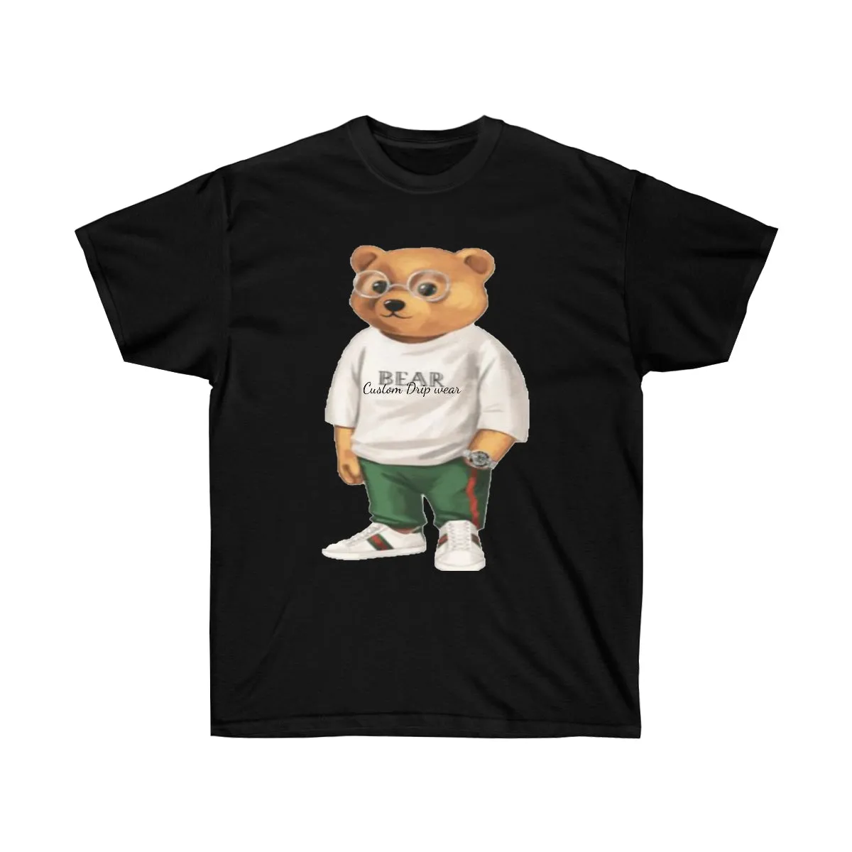 Bear Unisex Tee, Custom bear t-shirt, Graphic t-shirt, swag bear t-shirt