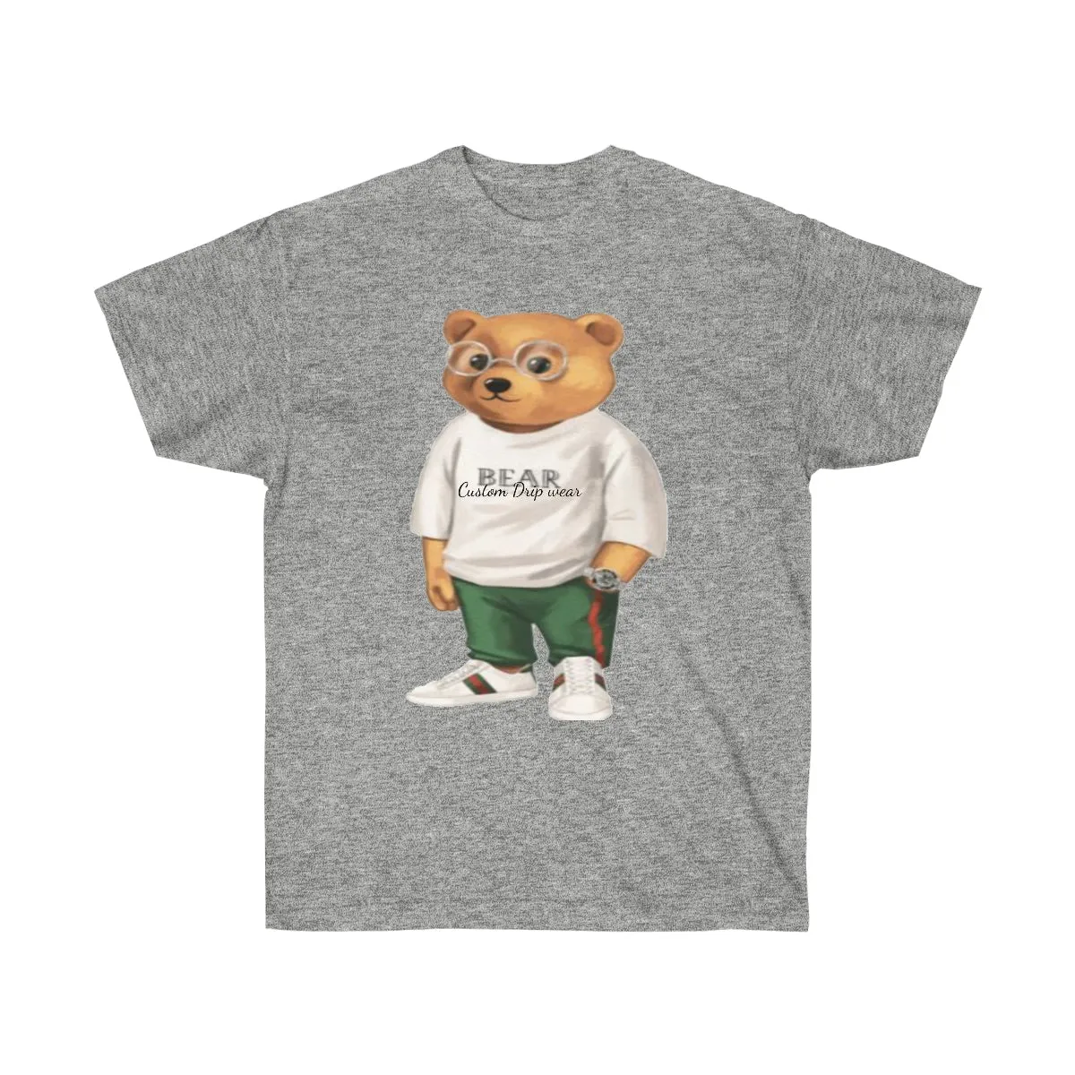 Bear Unisex Tee, Custom bear t-shirt, Graphic t-shirt, swag bear t-shirt
