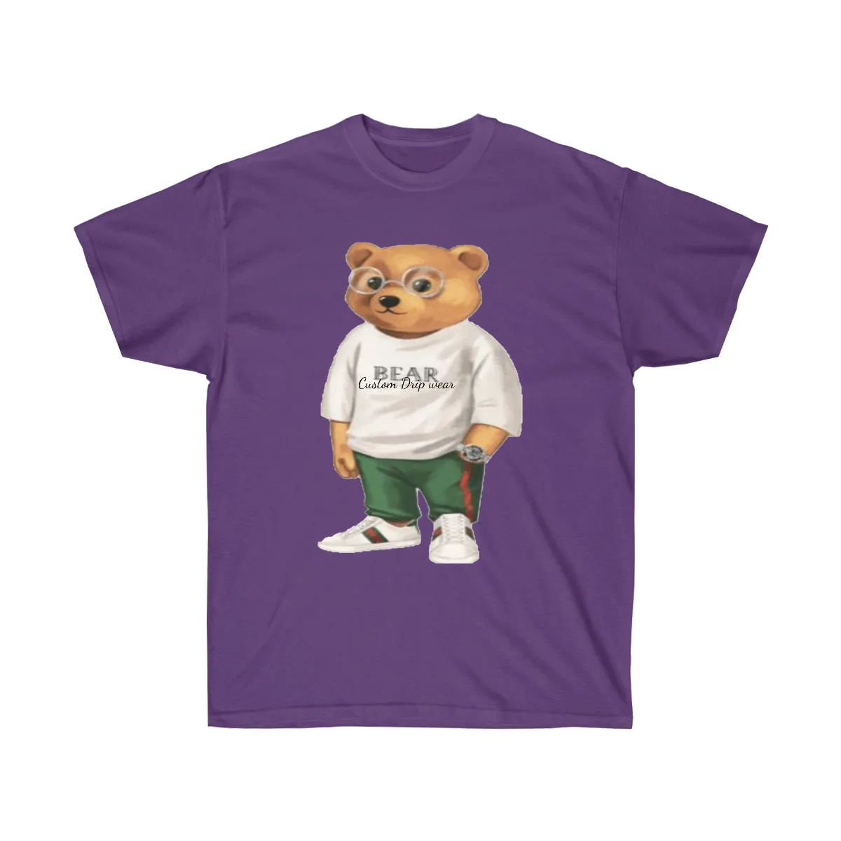 Bear Unisex Tee, Custom bear t-shirt, Graphic t-shirt, swag bear t-shirt