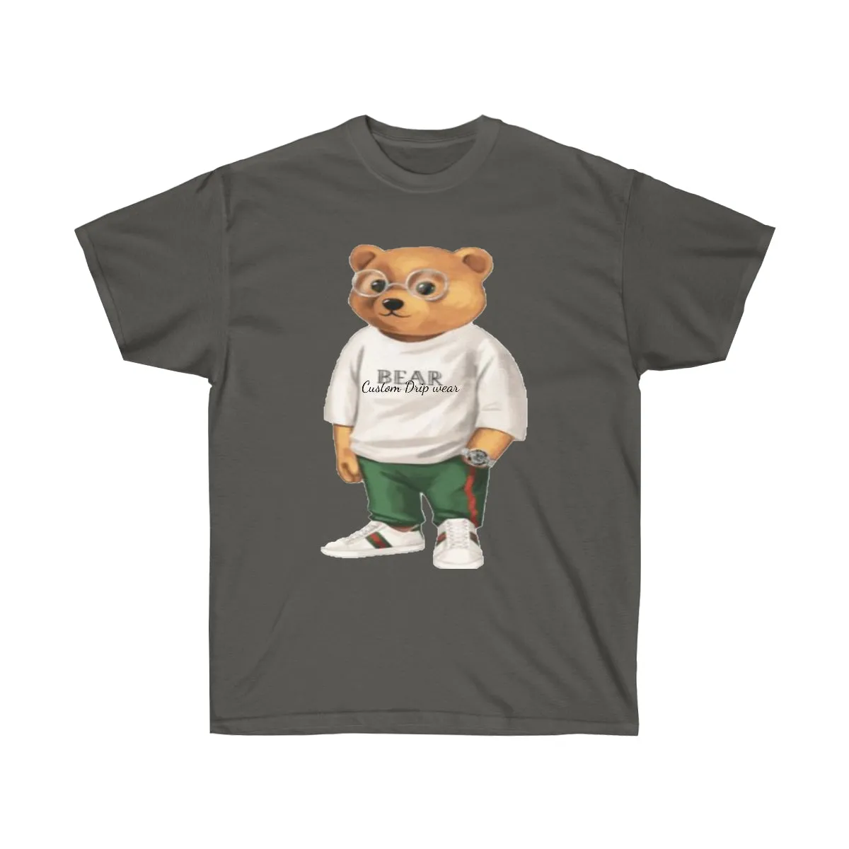Bear Unisex Tee, Custom bear t-shirt, Graphic t-shirt, swag bear t-shirt