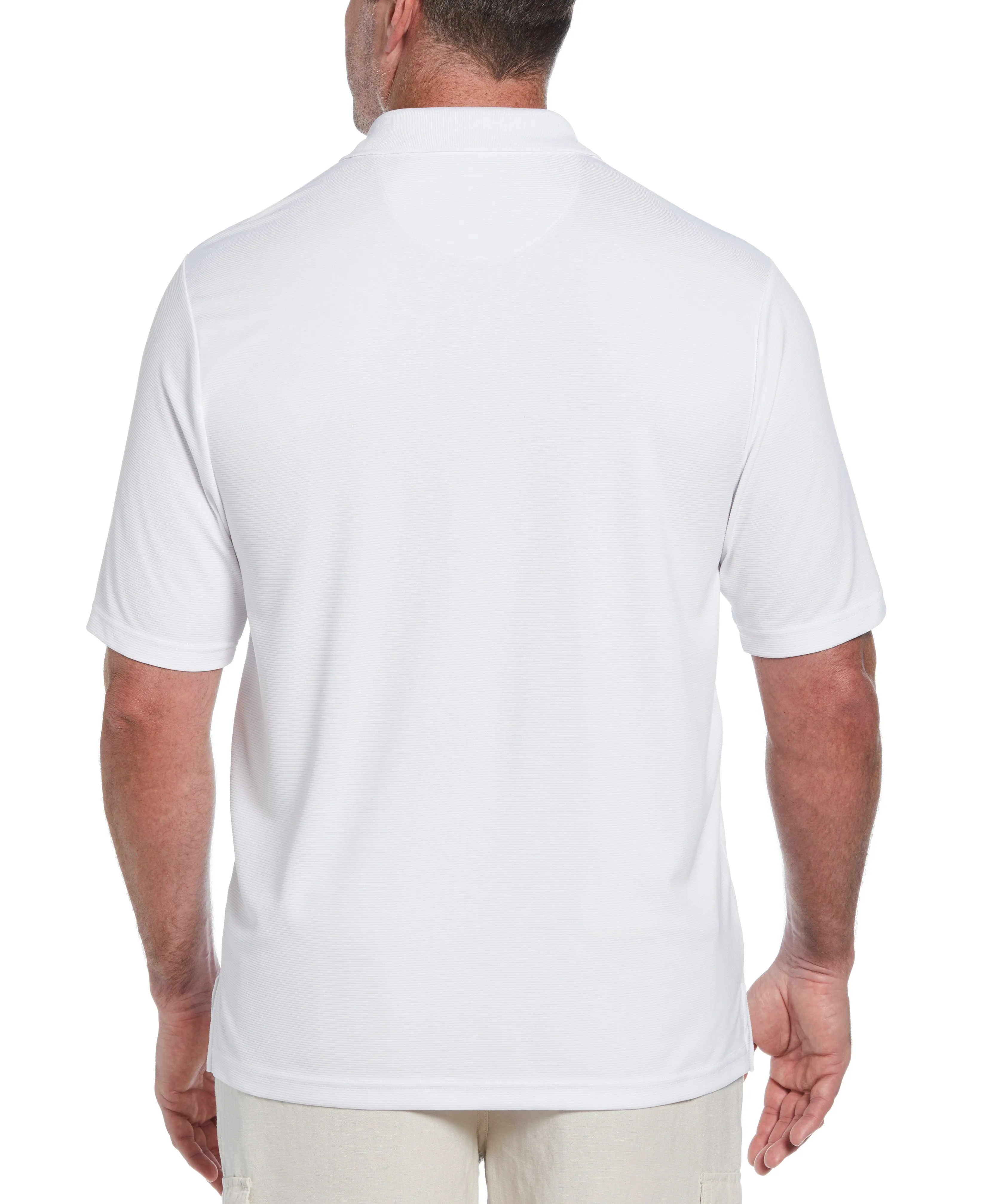 Big & Tall Solid Textured Polo