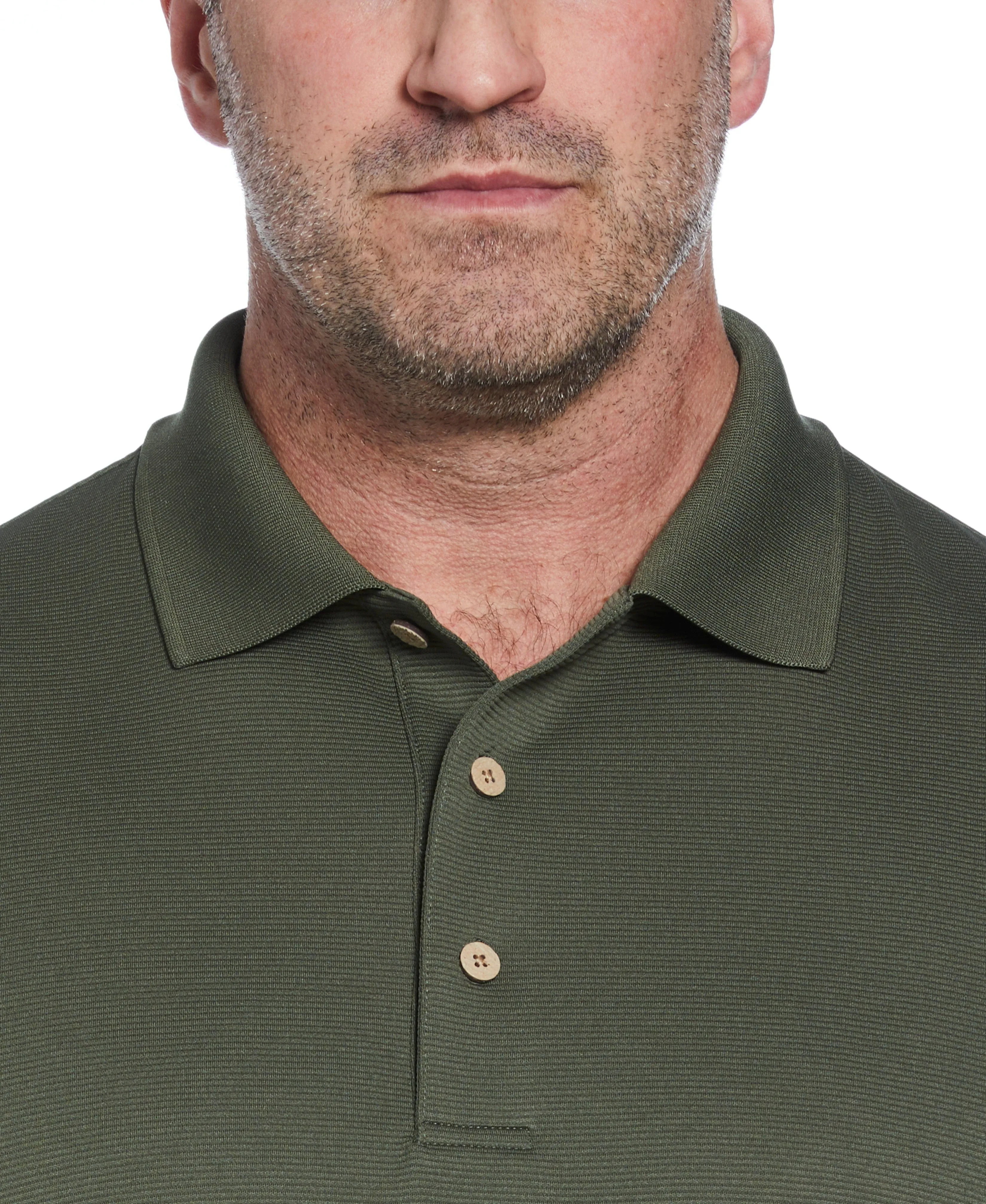 Big & Tall Solid Textured Polo