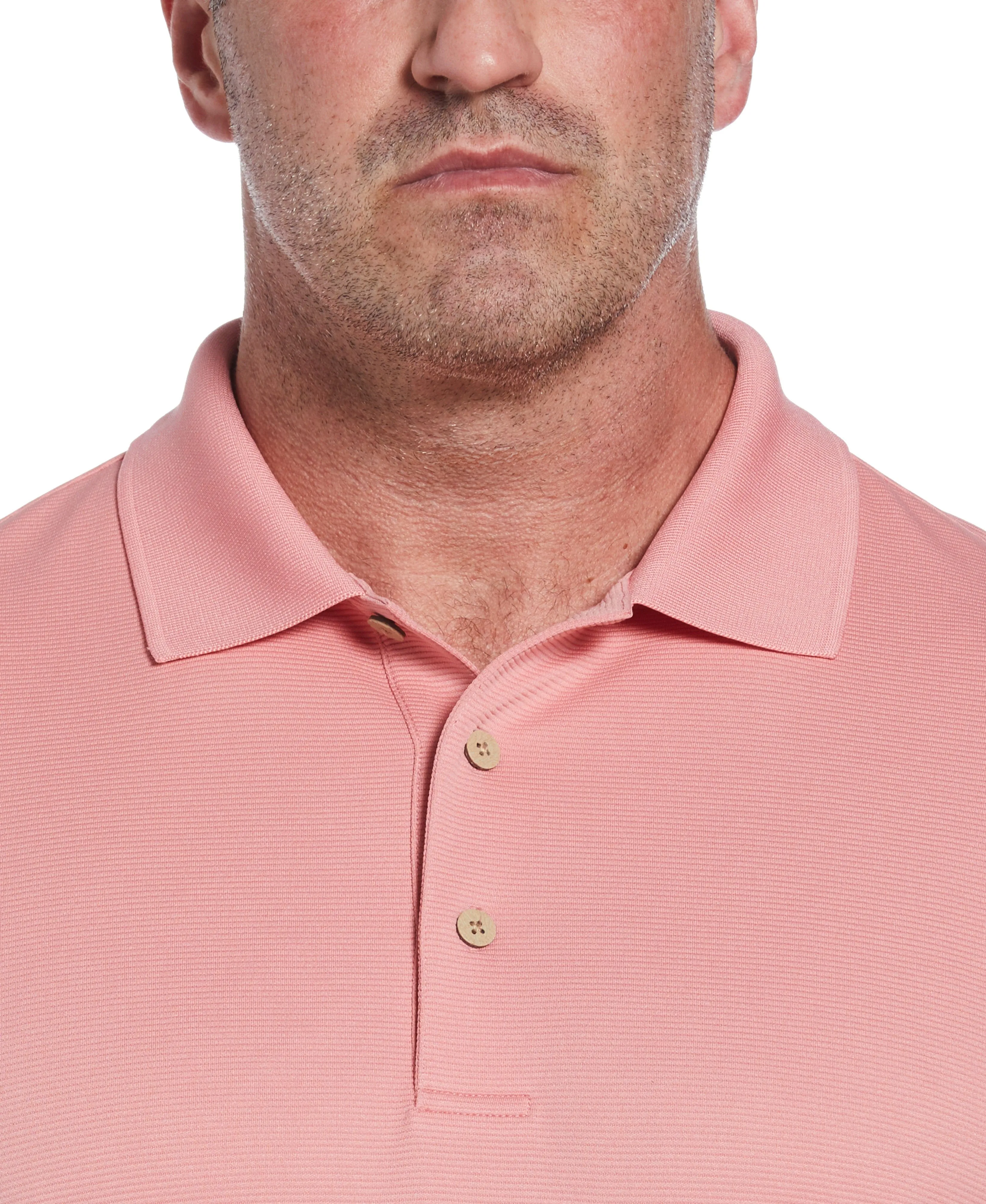 Big & Tall Solid Textured Polo