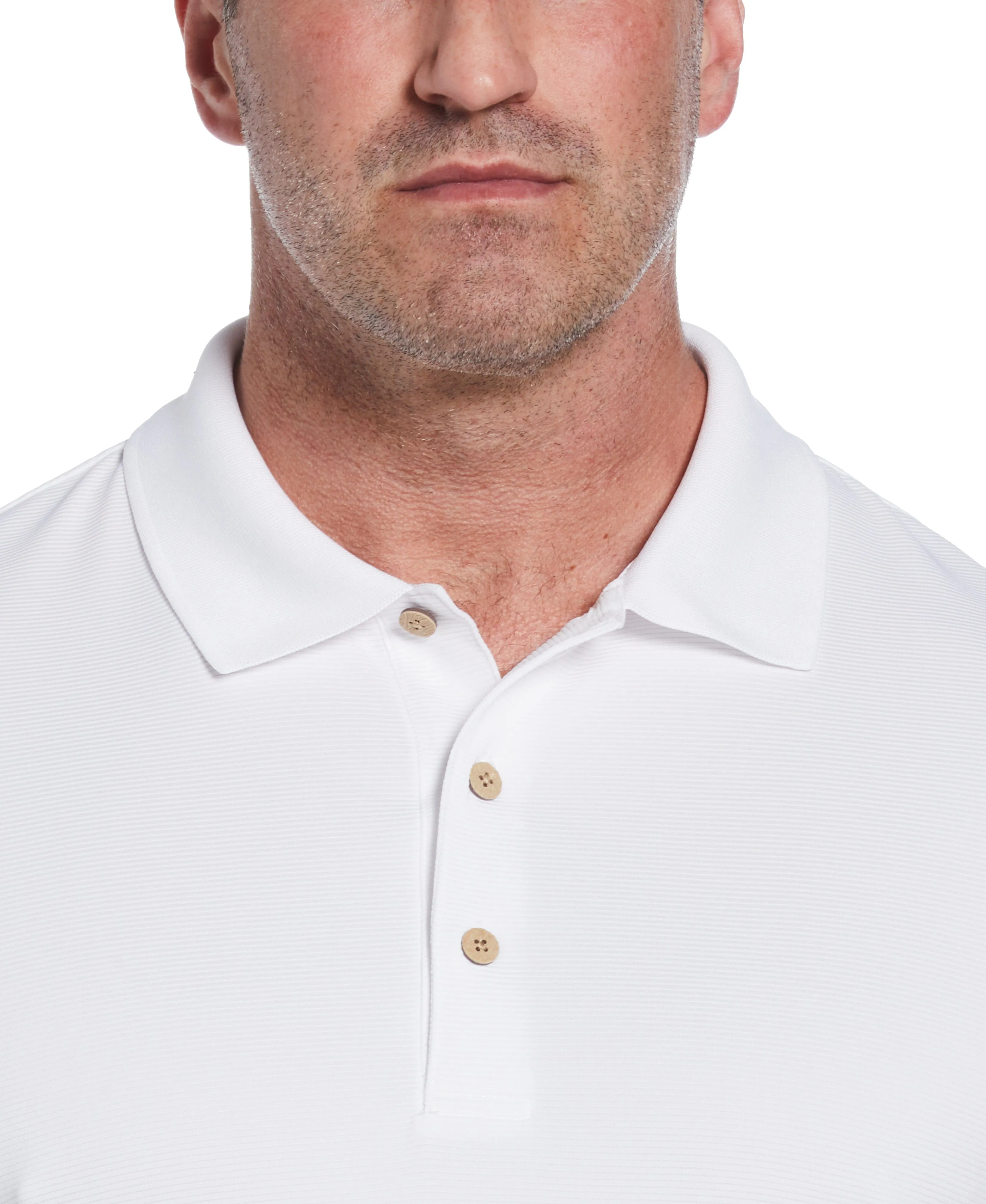 Big & Tall Solid Textured Polo
