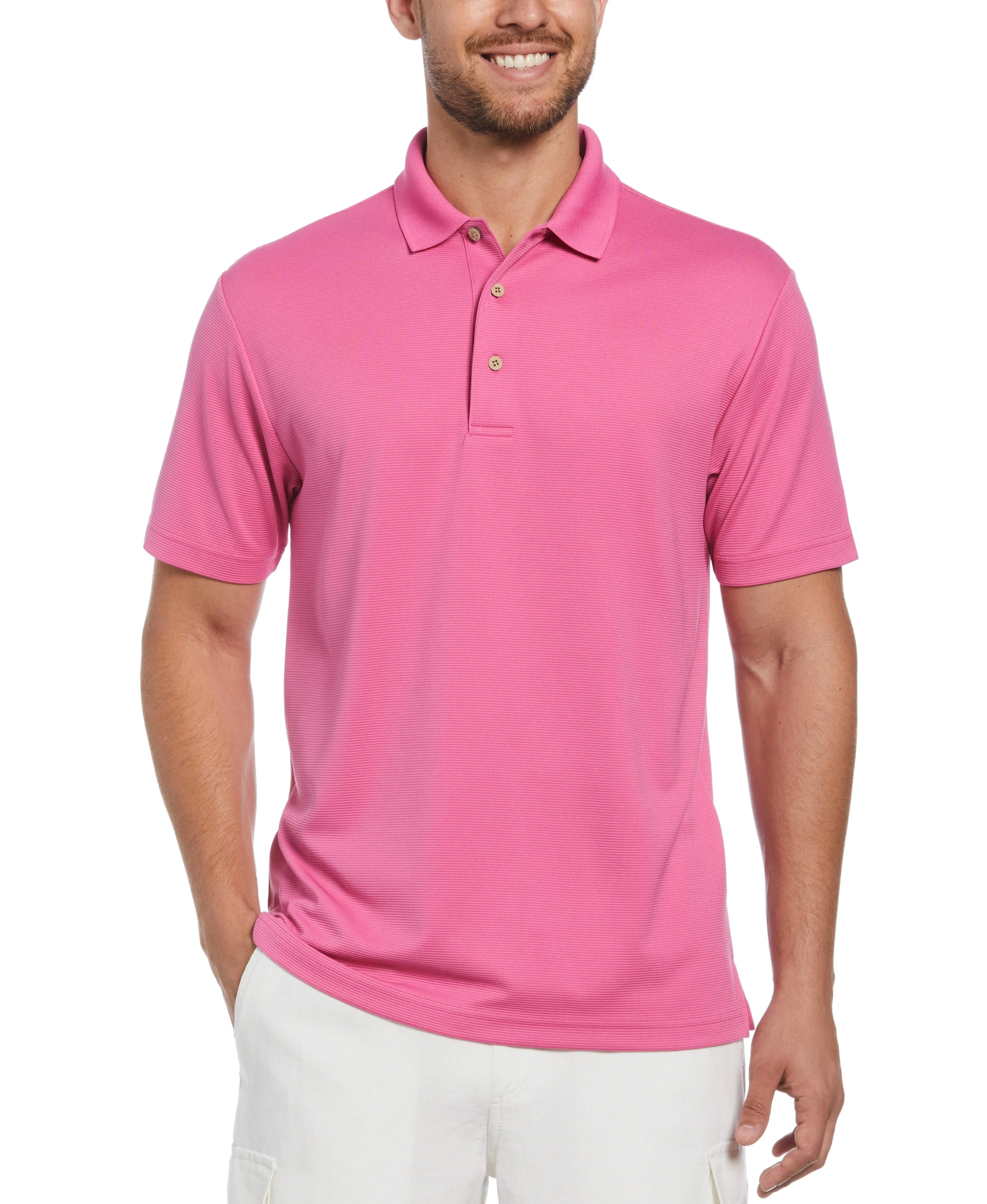 Big & Tall Solid Textured Polo