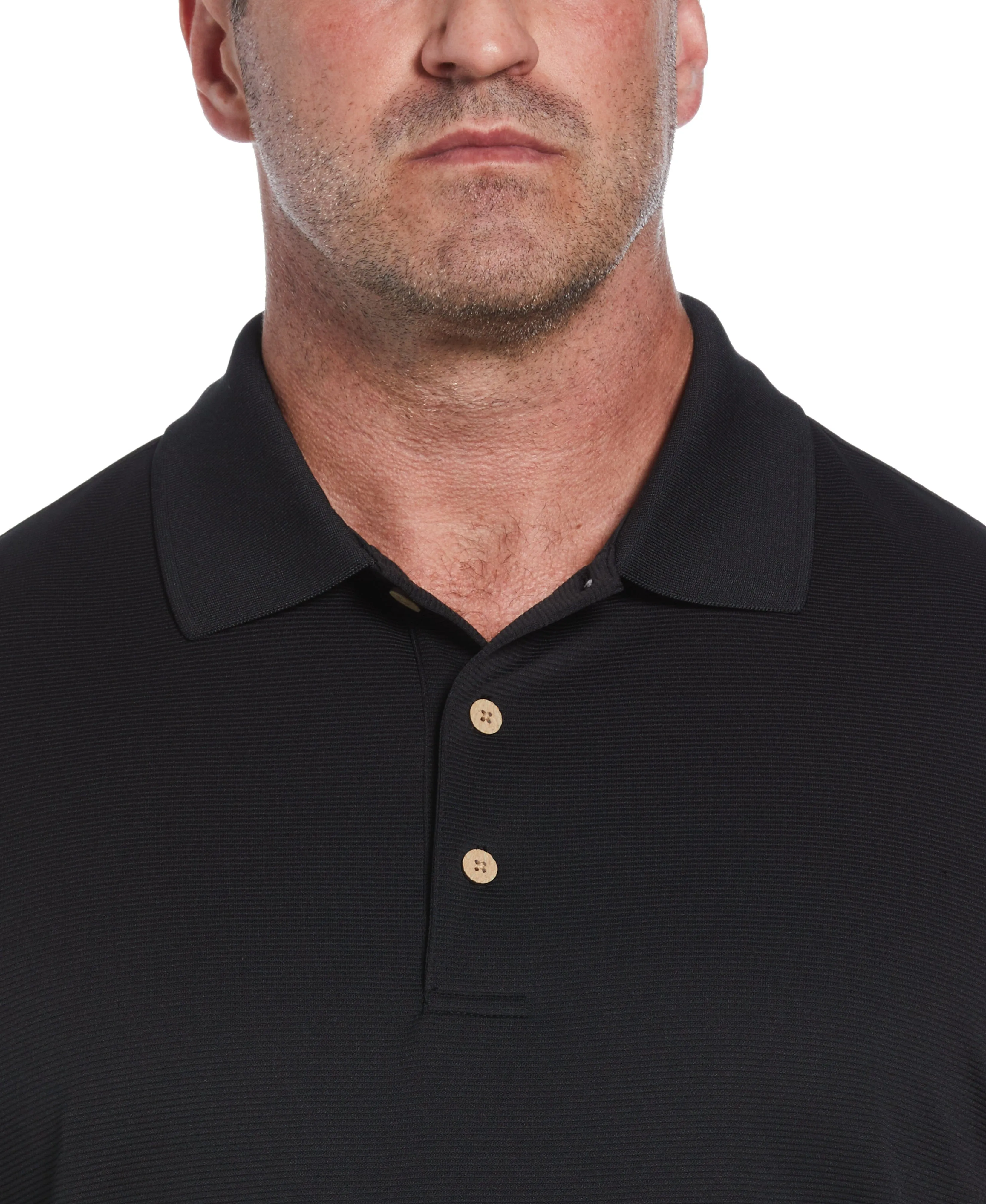 Big & Tall Solid Textured Polo