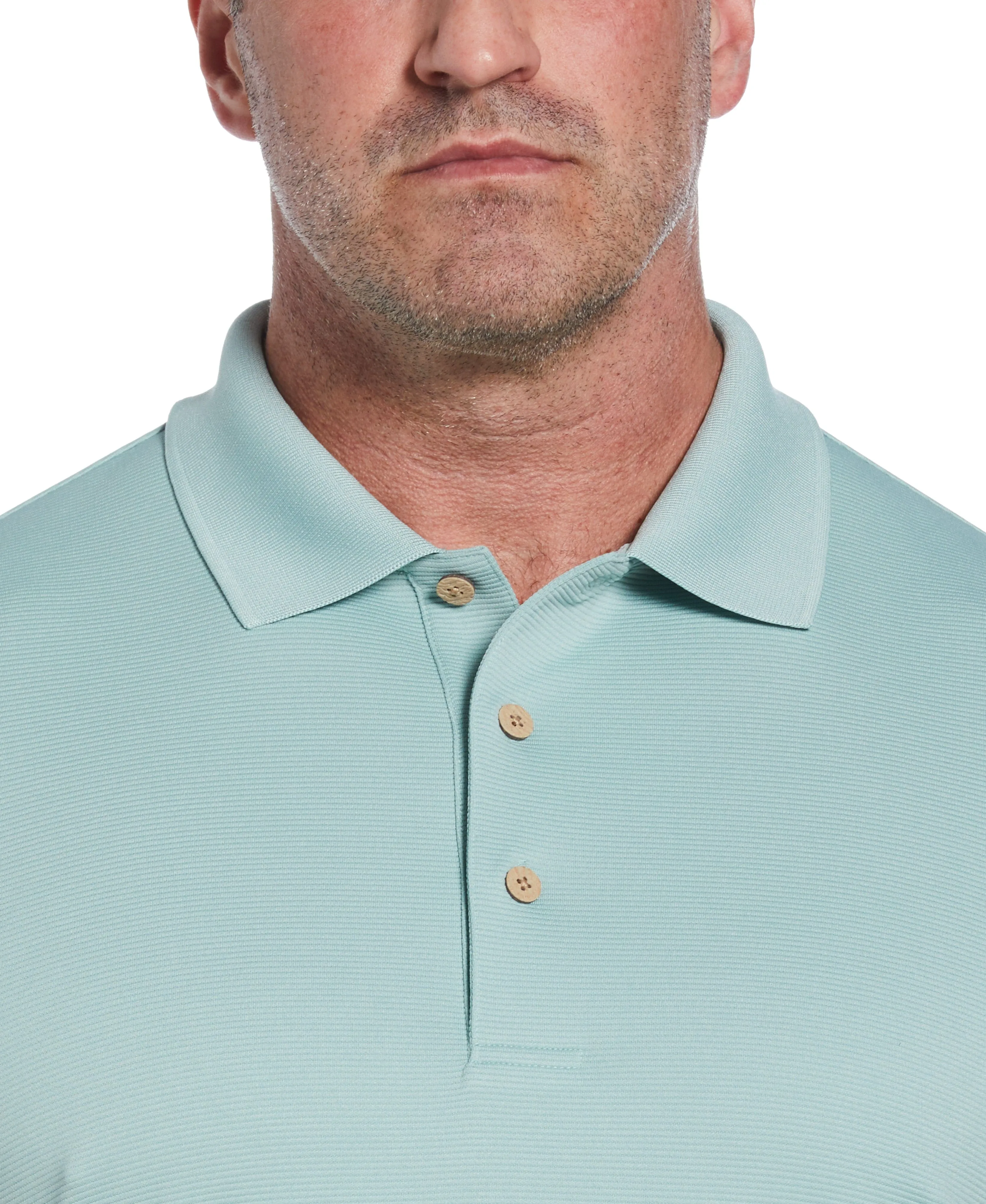 Big & Tall Solid Textured Polo
