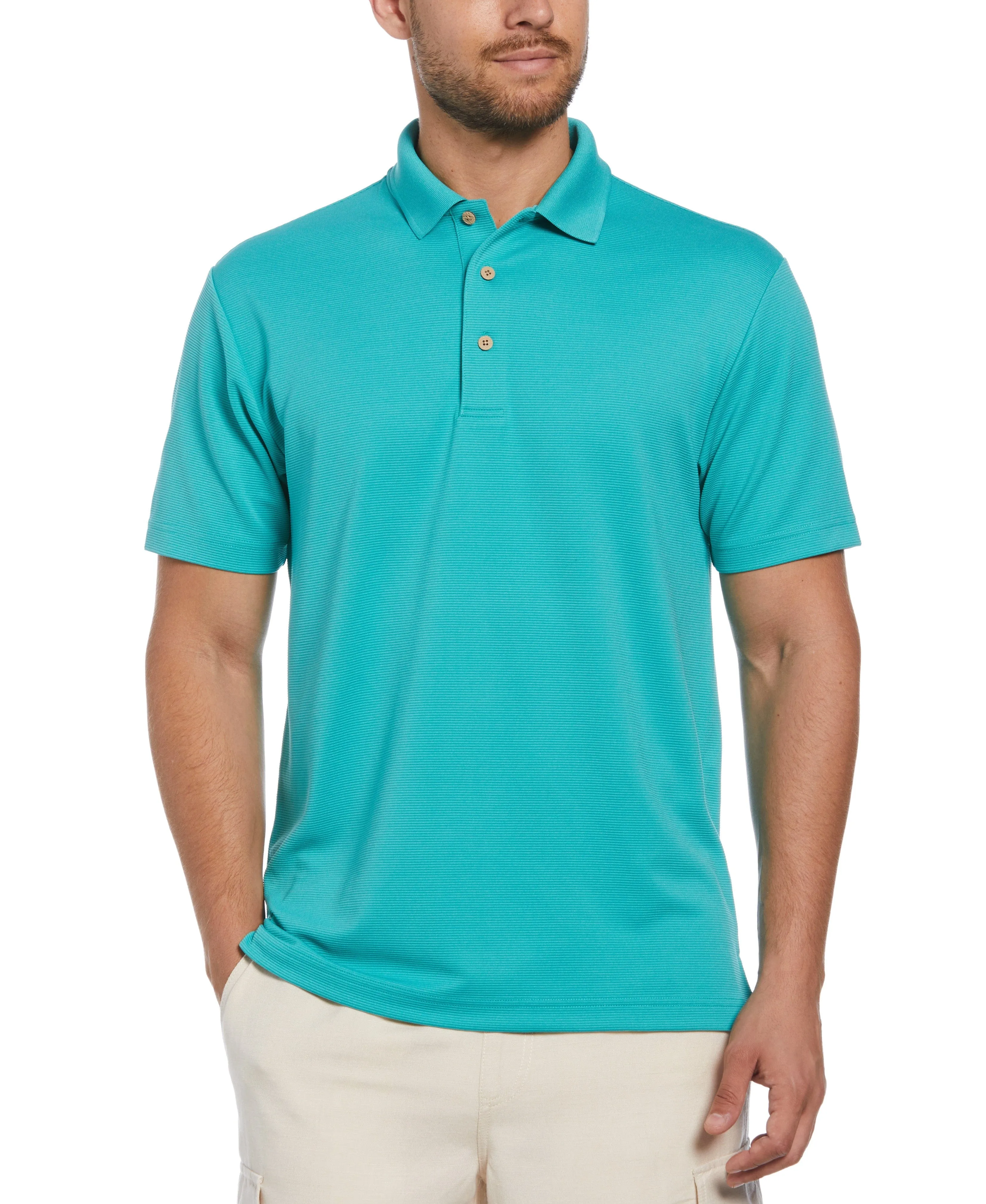 Big & Tall Solid Textured Polo