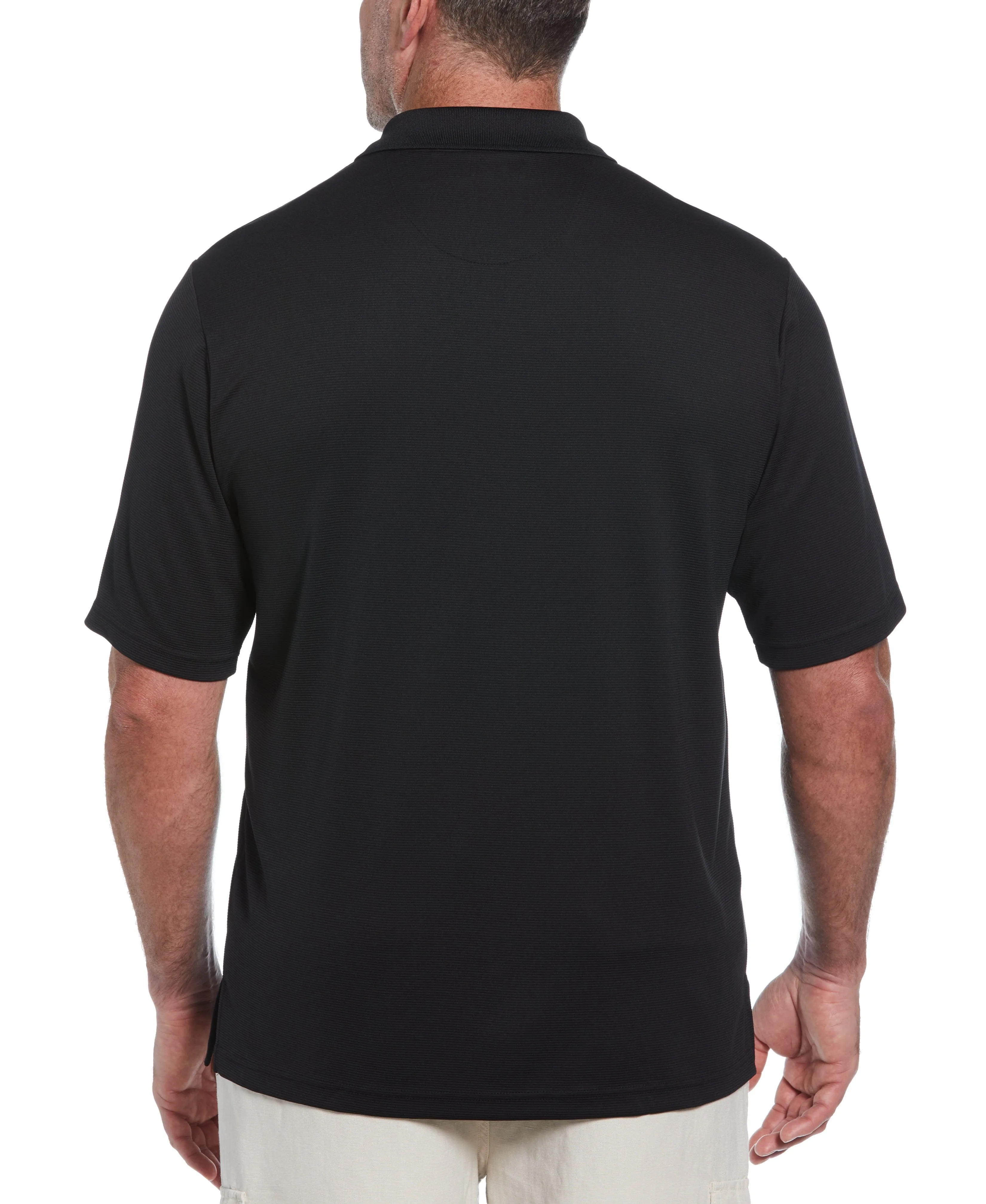Big & Tall Solid Textured Polo