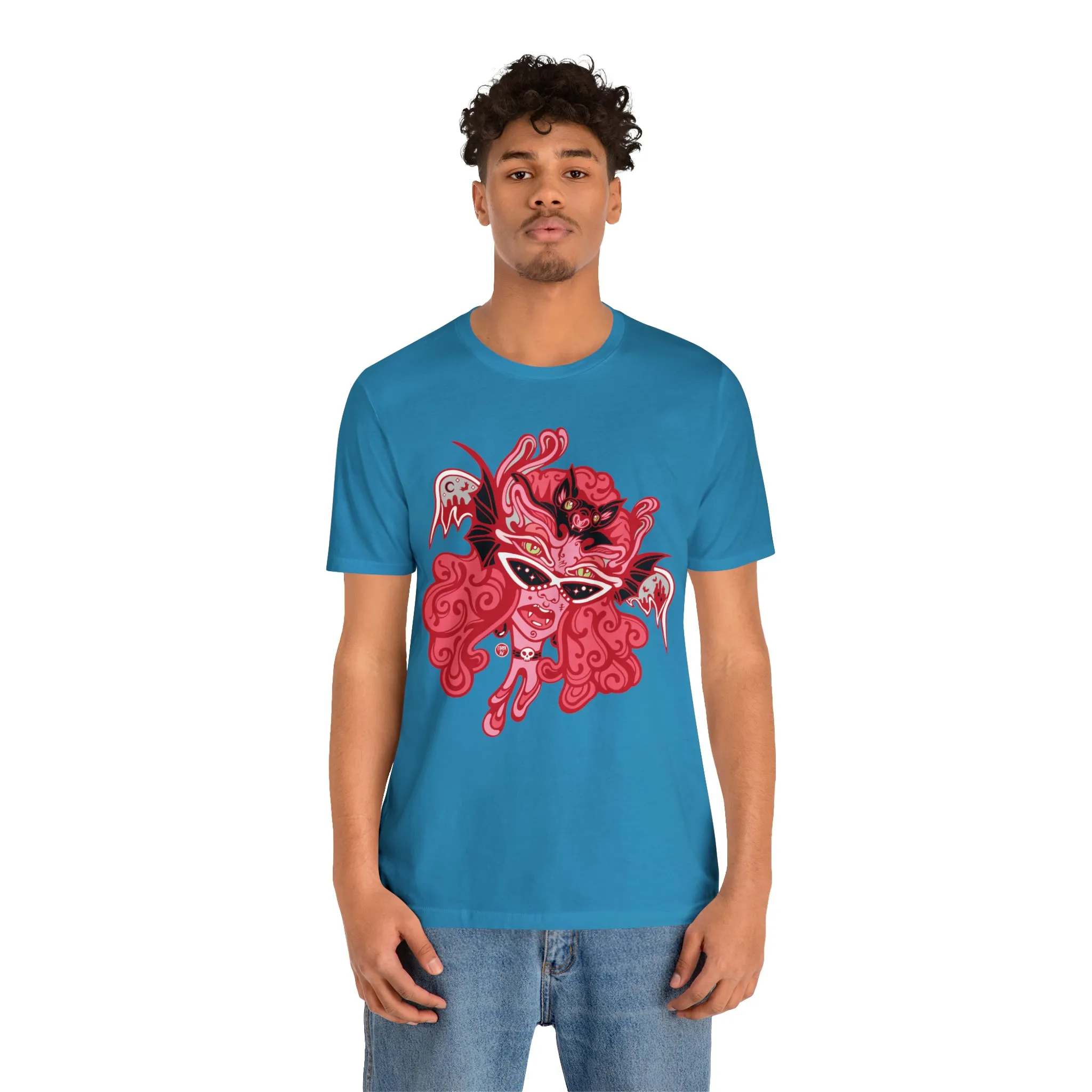 Blood Bae (RED) by Chaya Av Unisex Short Sleeve T-Shirt DTG (16 Colors Available)