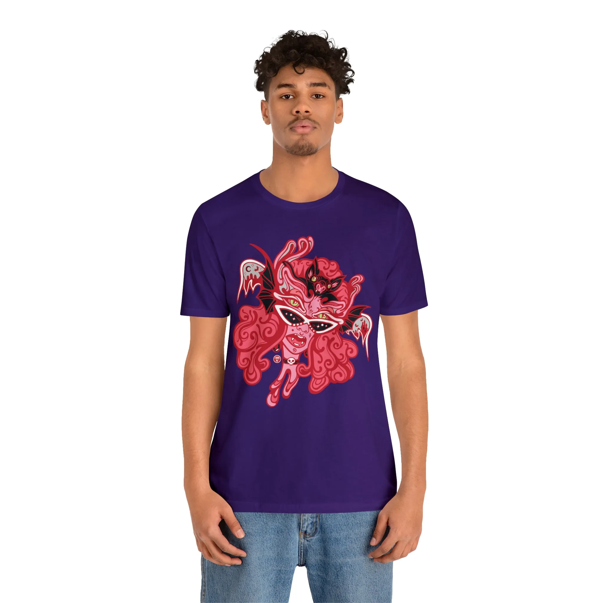 Blood Bae (RED) by Chaya Av Unisex Short Sleeve T-Shirt DTG (16 Colors Available)
