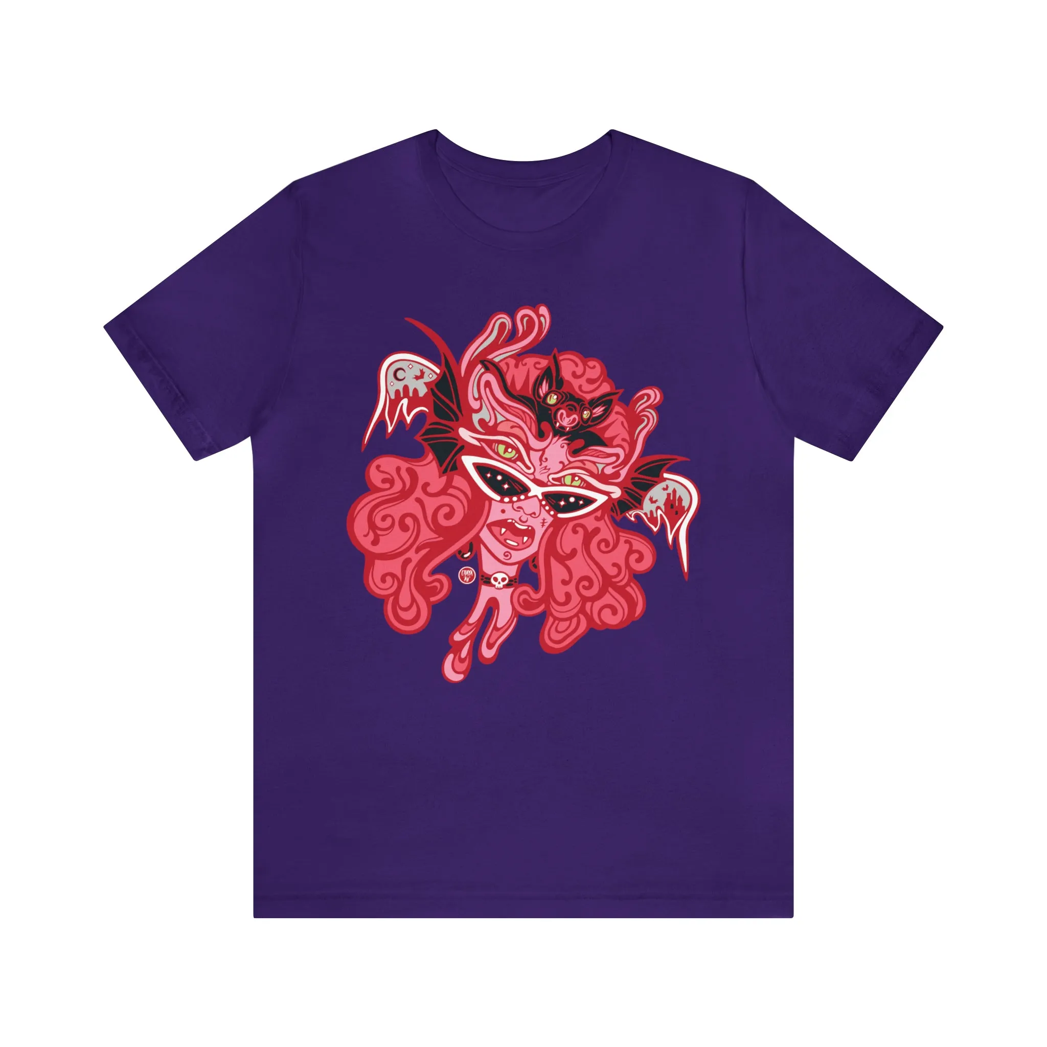 Blood Bae (RED) by Chaya Av Unisex Short Sleeve T-Shirt DTG (16 Colors Available)