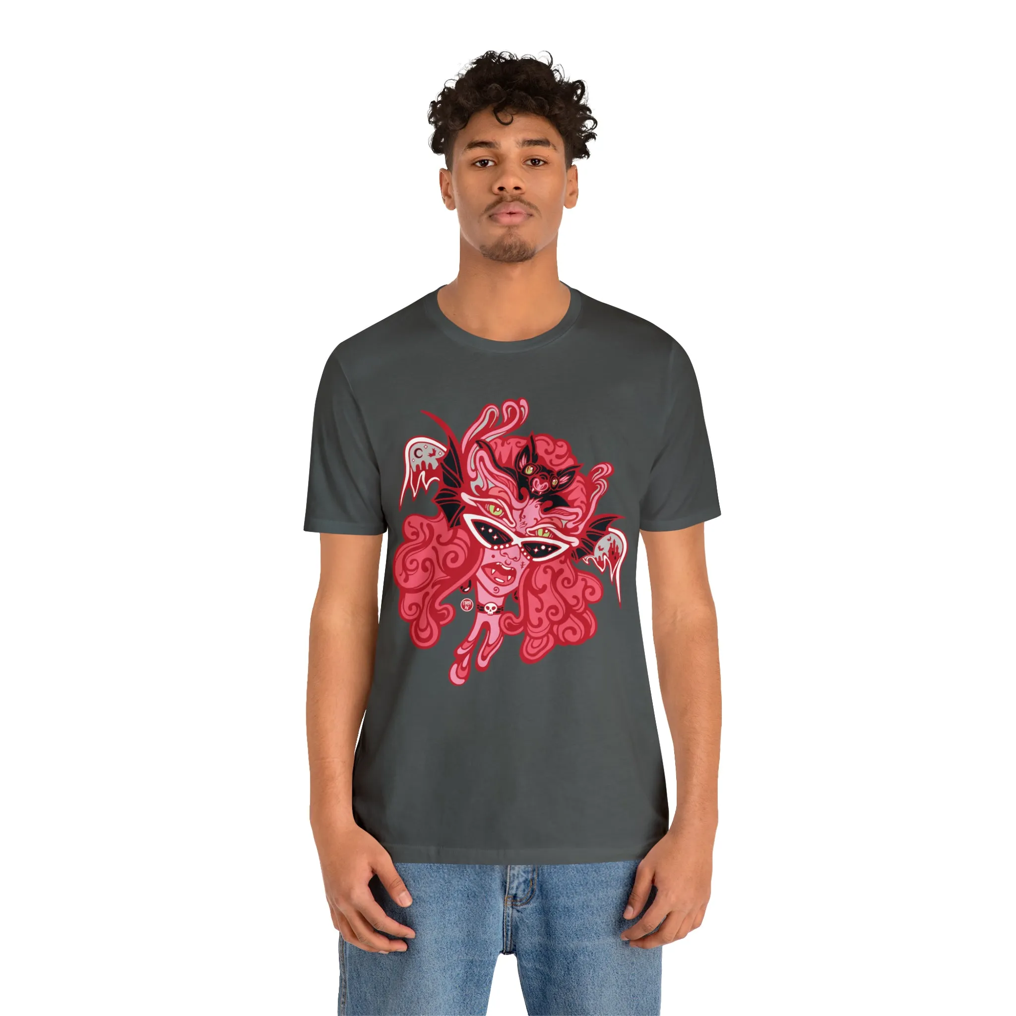 Blood Bae (RED) by Chaya Av Unisex Short Sleeve T-Shirt DTG (16 Colors Available)